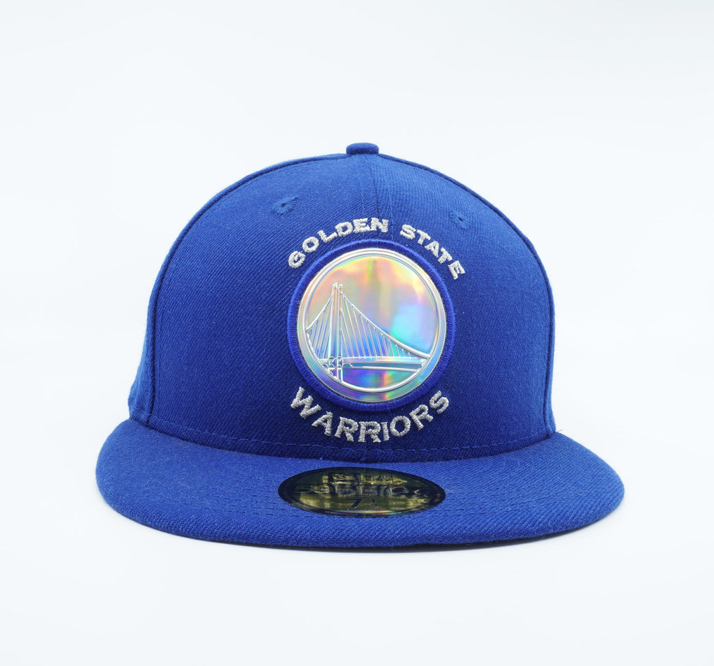 [11376521] Mens New Era NBA Golden State Warriors Team Iridescent 59Fifty Fitted
