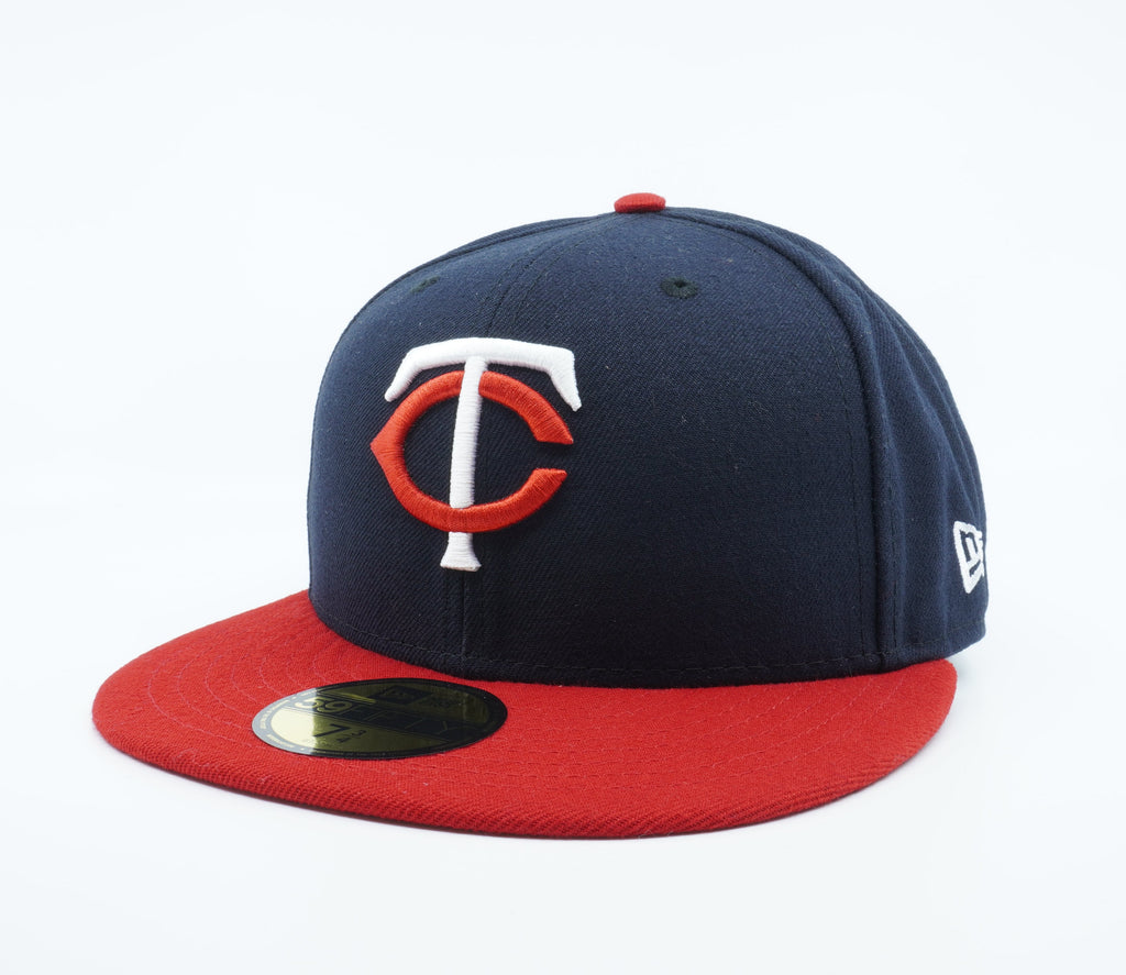 [70361055] Mens New Era MLB Authentic Collection On Field 59FIFTY Fitted Cap Minnesota Twins