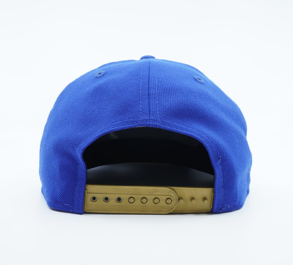 [11916393] Mens New Era NBA Golden State Warriors Gold Stated 950 Snapback