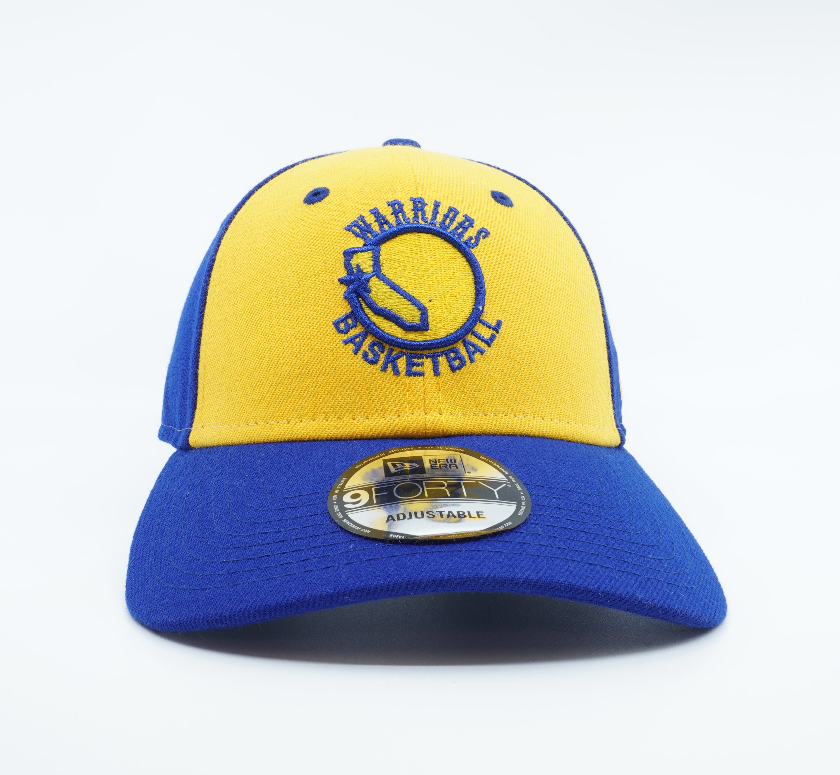 [11492403] Mens New Era NBA Golden State Warriors Free Throw 940 Adjustable Hat