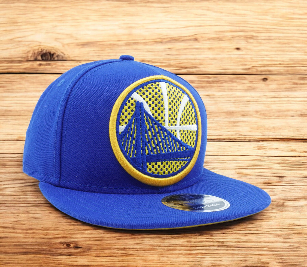 [80635704] Youth New Era NBA Golden State Warriors Meshed Mix 950 Snapback