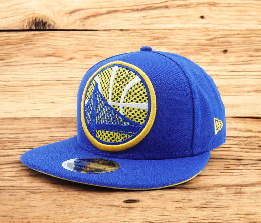 [80635704] Youth New Era NBA Golden State Warriors Meshed Mix 950 Snapback