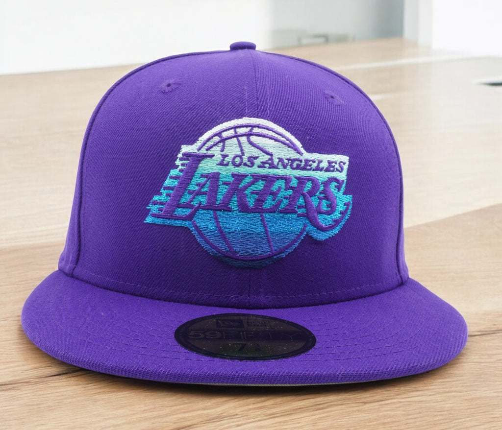 [60417721] Mens New Era NBA LA LAKERS 5950 GRADIENT OTC FITTED - PURPLE
