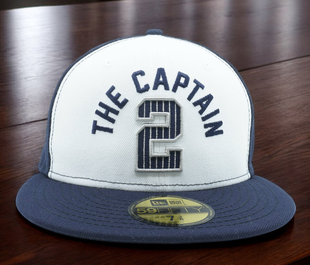 [70569237] Mens New Era MLB NY YANKEES 5950 DEREK JETER THE CAPTAIN - NAVY/WHITE