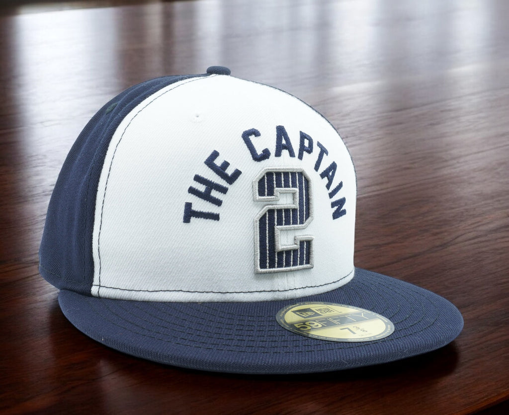 [70569237] Mens New Era MLB NY YANKEES 5950 DEREK JETER THE CAPTAIN - NAVY/WHITE