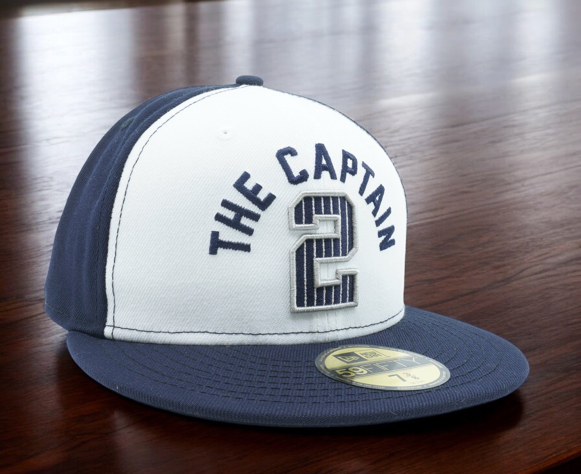[70569237] Mens New Era MLB NY YANKEES 5950 DEREK JETER THE CAPTAIN - NAVY/WHITE
