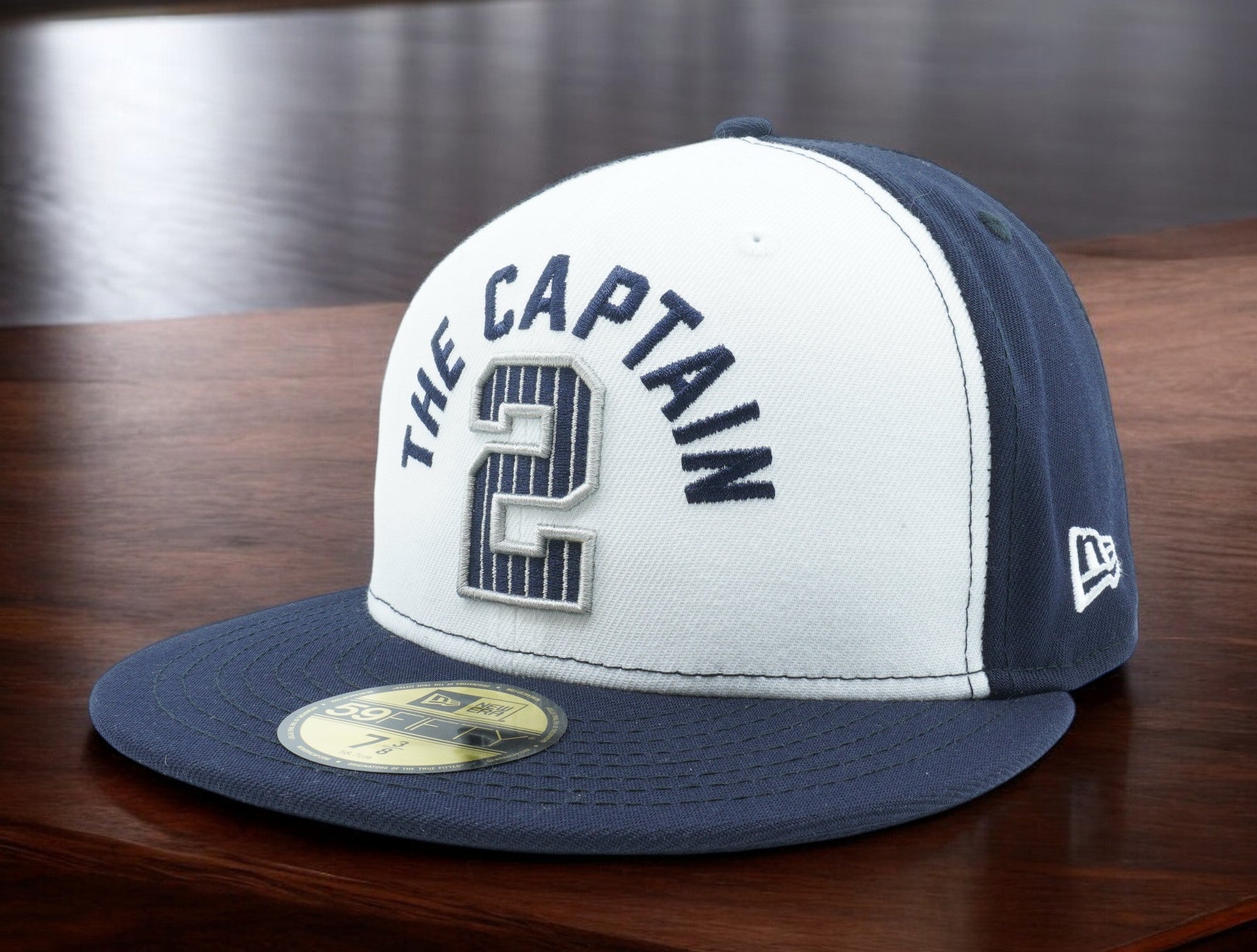 [70569237] Mens New Era MLB NY YANKEES 5950 DEREK JETER THE CAPTAIN - NAVY/WHITE