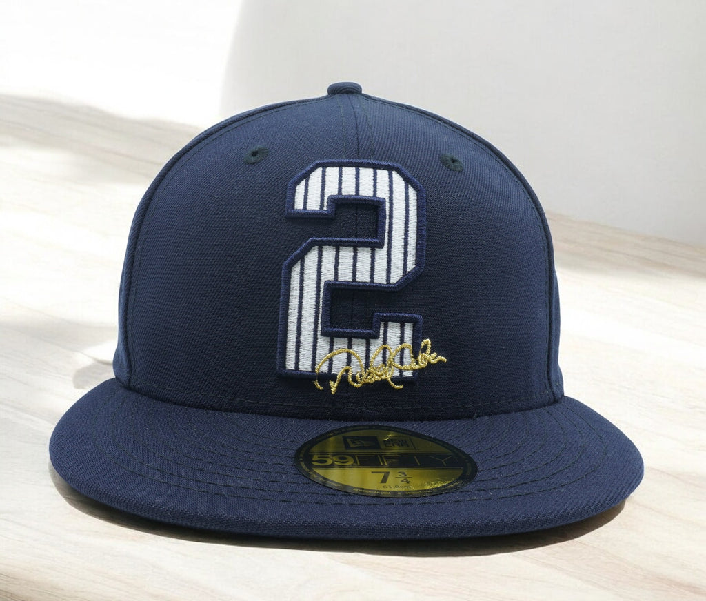 [70569256] Mens New Era MLB NY YANKEES 5950 DEREK JETER SIGNATURE FITTED