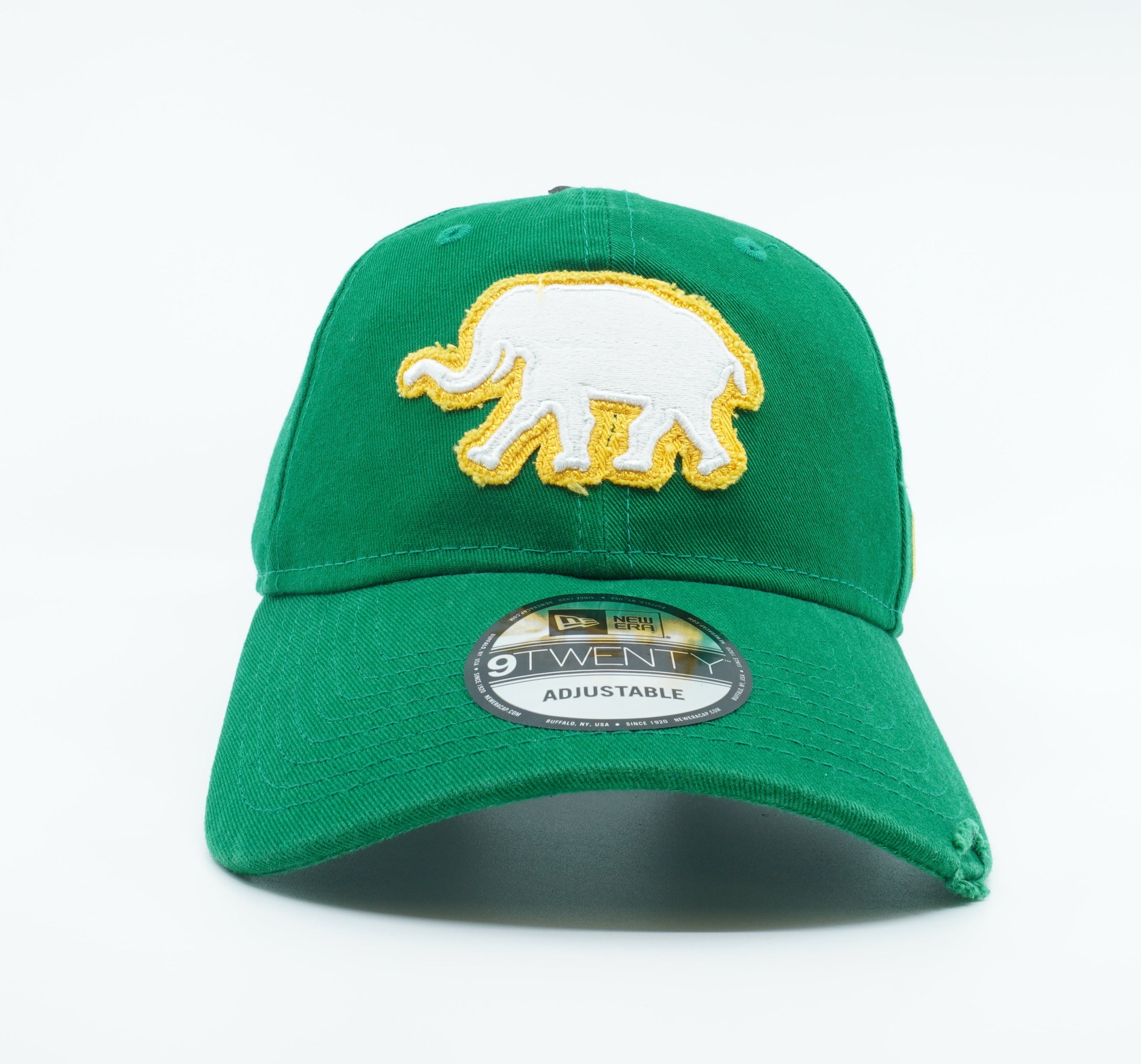 [60003487] Mens New Era MLB OAKLAND ATHLETICS 920 STRAPBACK ' DISTRESSED PATCH'