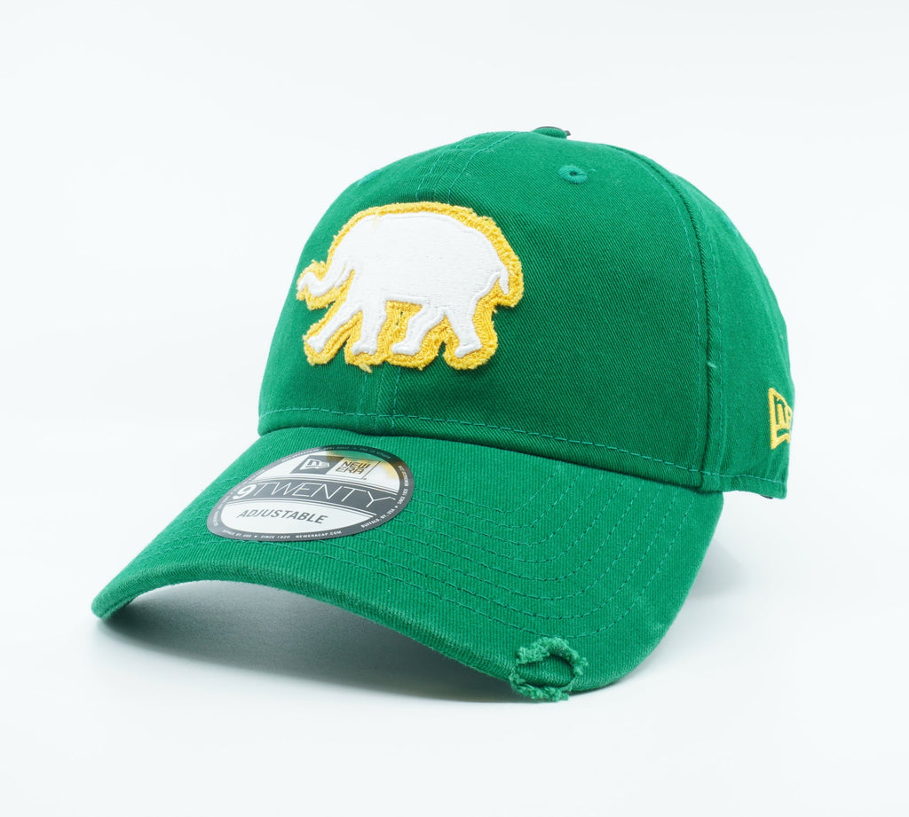 [60003487] Mens New Era MLB OAKLAND ATHLETICS 920 STRAPBACK ' DISTRESSED PATCH'