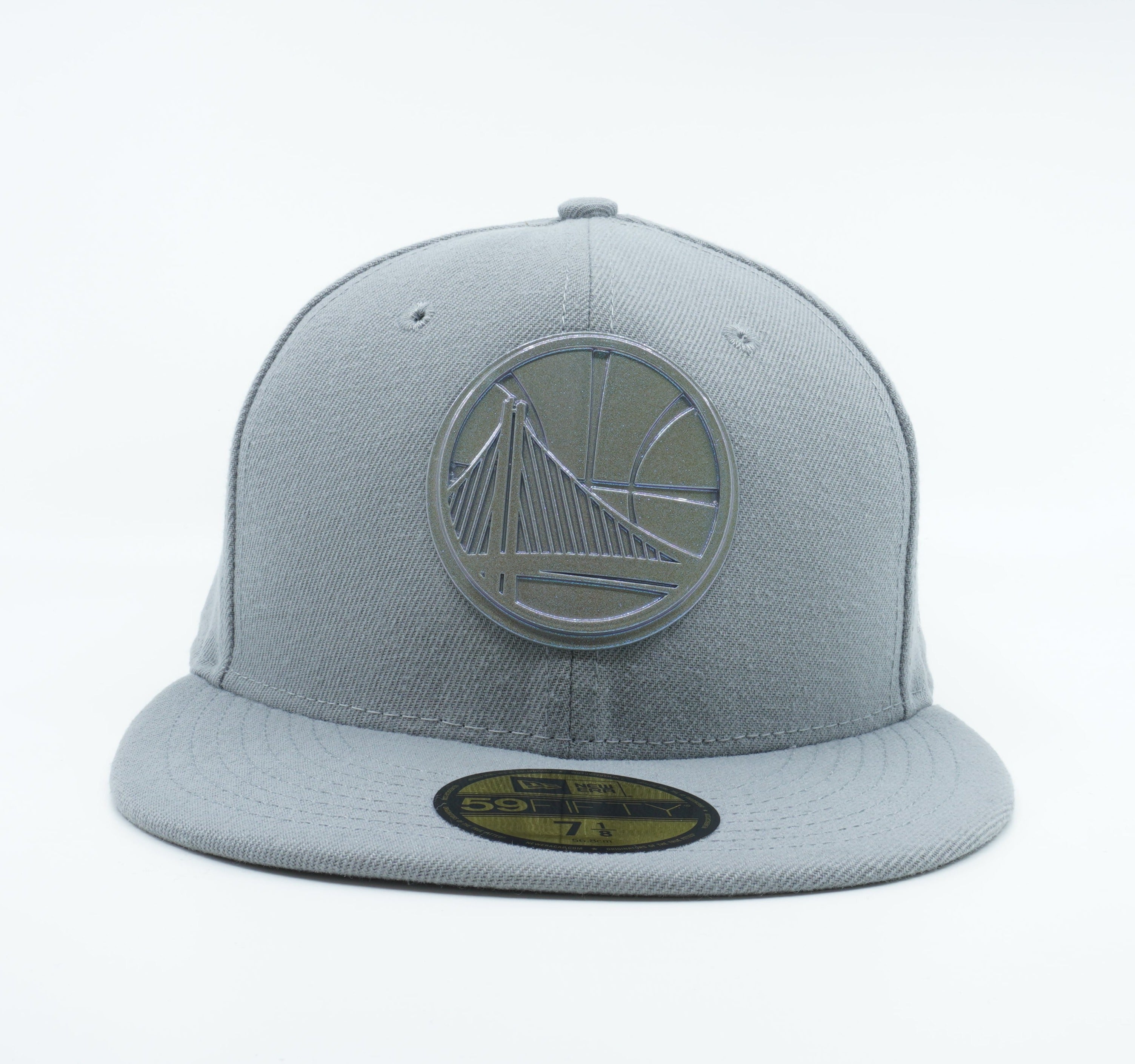 [80476999] Mens New Era NBA Golden State Warriors Speckle Sheen 59Fifty Fitted