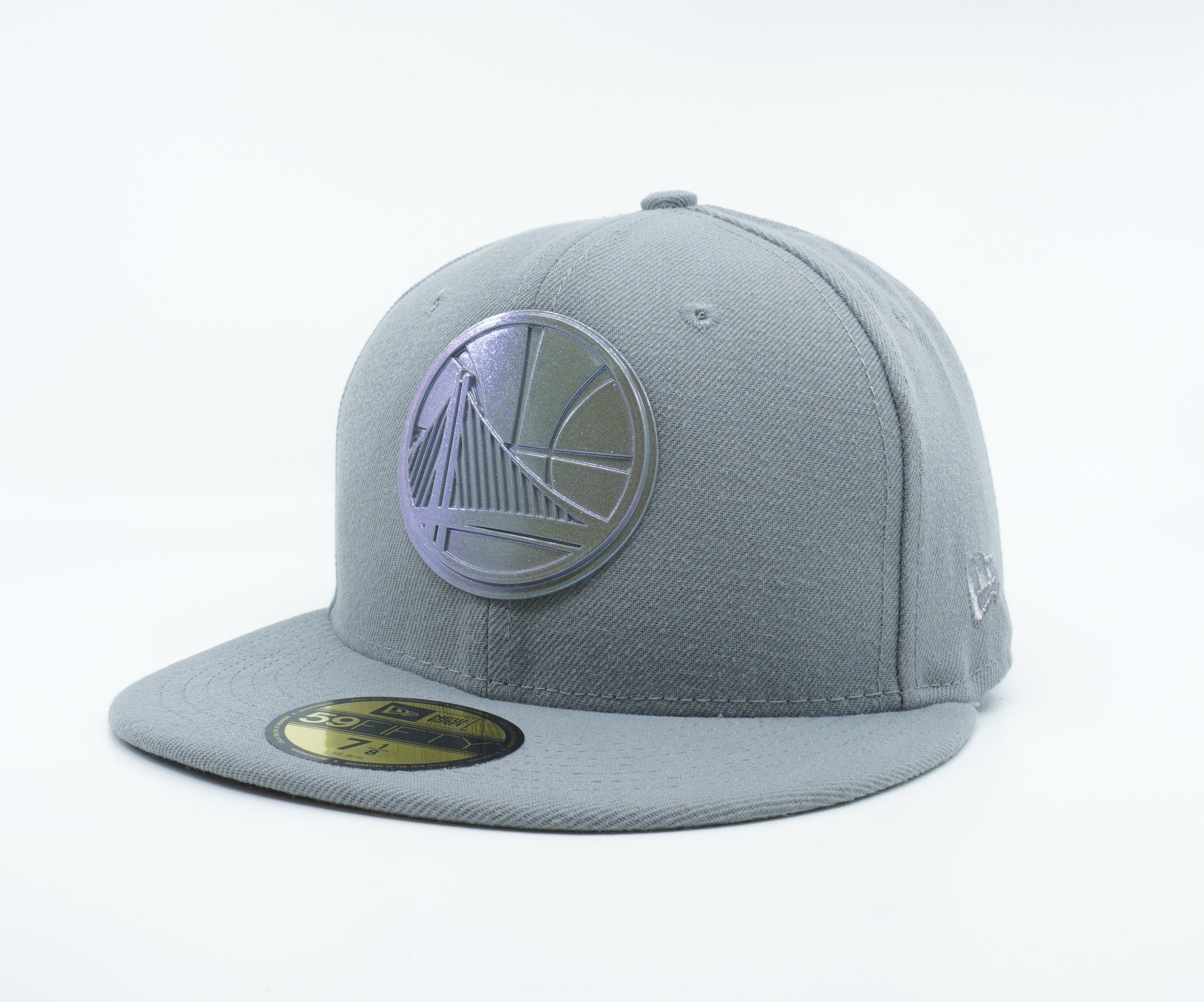[80476999] Mens New Era NBA Golden State Warriors Speckle Sheen 59Fifty Fitted