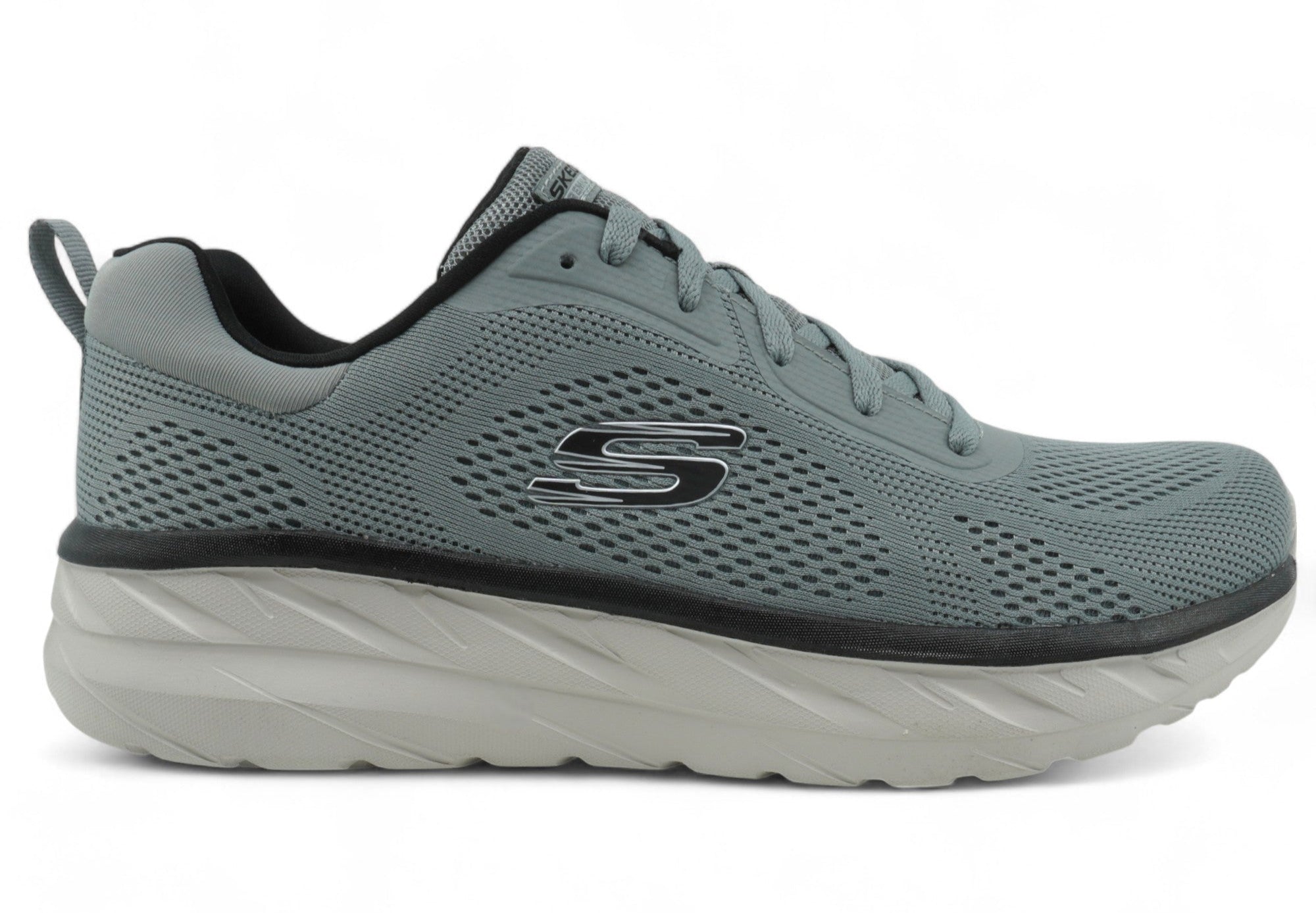 [16943S-GRBK] Mens Skechers D'LUX ULTRA