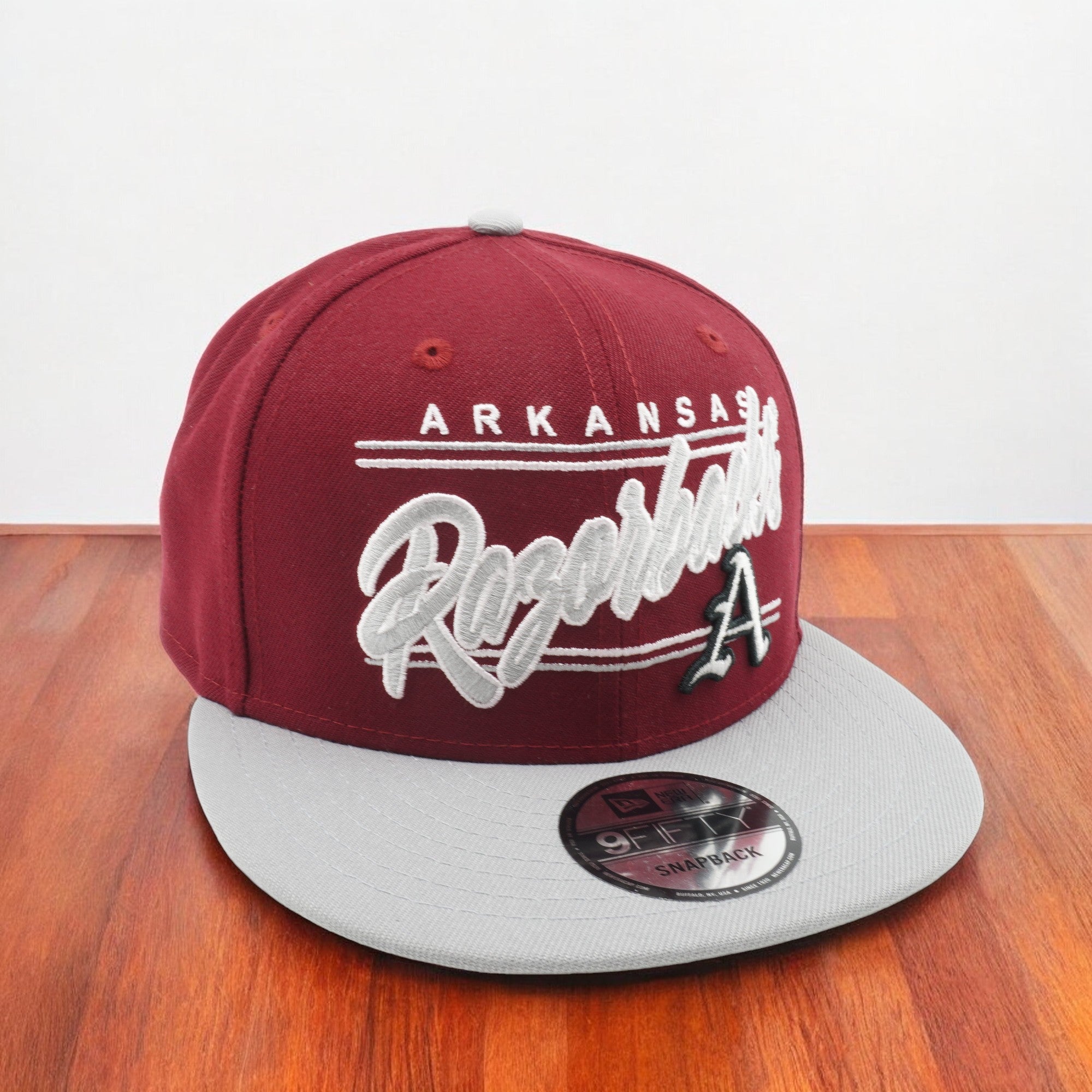 [60270383] Mens New Era NCAA 950 TEAM SCRIPT SNAPBACK - ARKANSAS RAZORBACKS