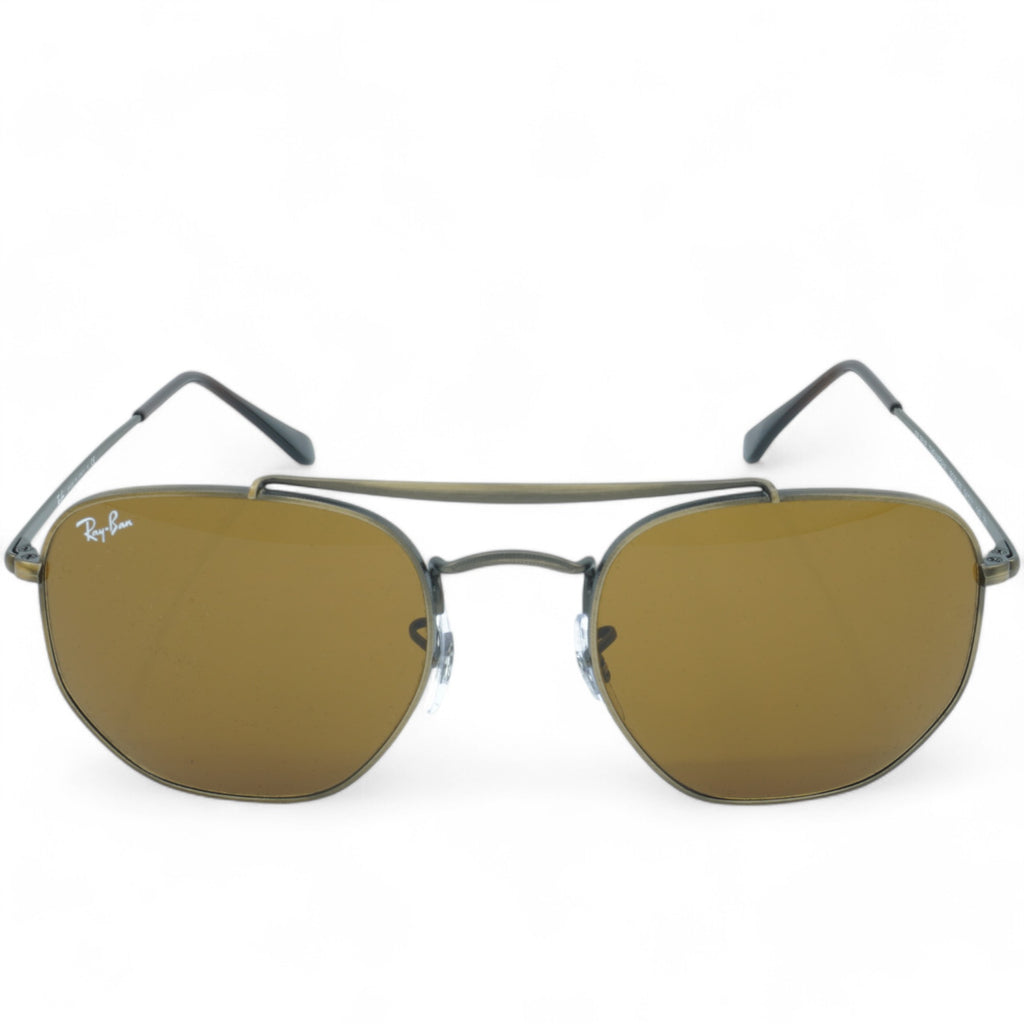 [RB3648-9228/33_54] UNISEX RAY-BAN MARSHAL ANTIQUED SUNGLASSES