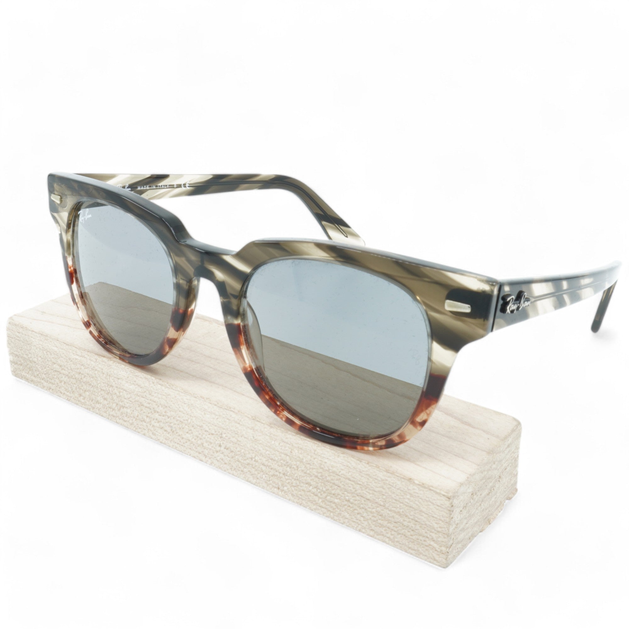 [RB2168-1254/Y5_50] UNISEX RAY-BAN METEOR STRIPED SUNGLASSES
