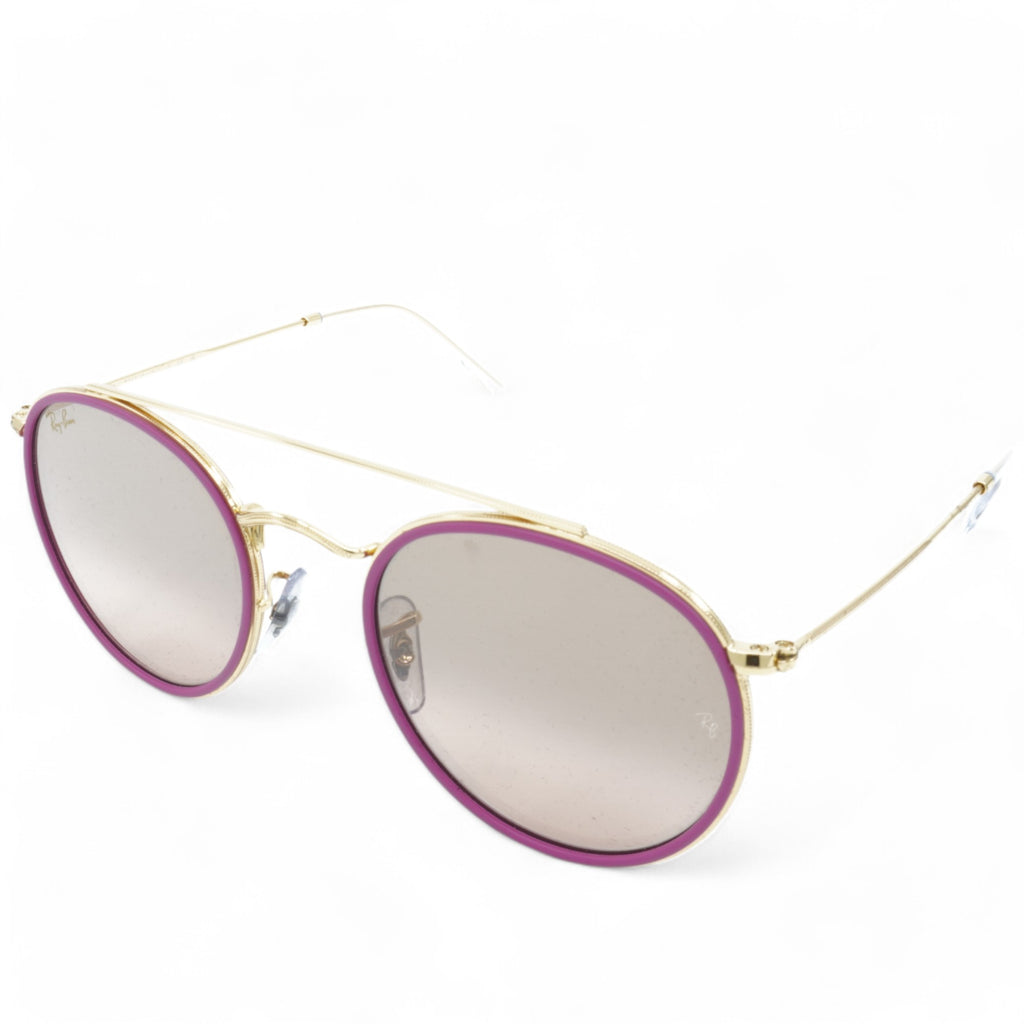 [RB3647N-9237/3E_51] UNISEX RAY-BAN ROUND DOUBLE BRIDGE SUNGLASSES