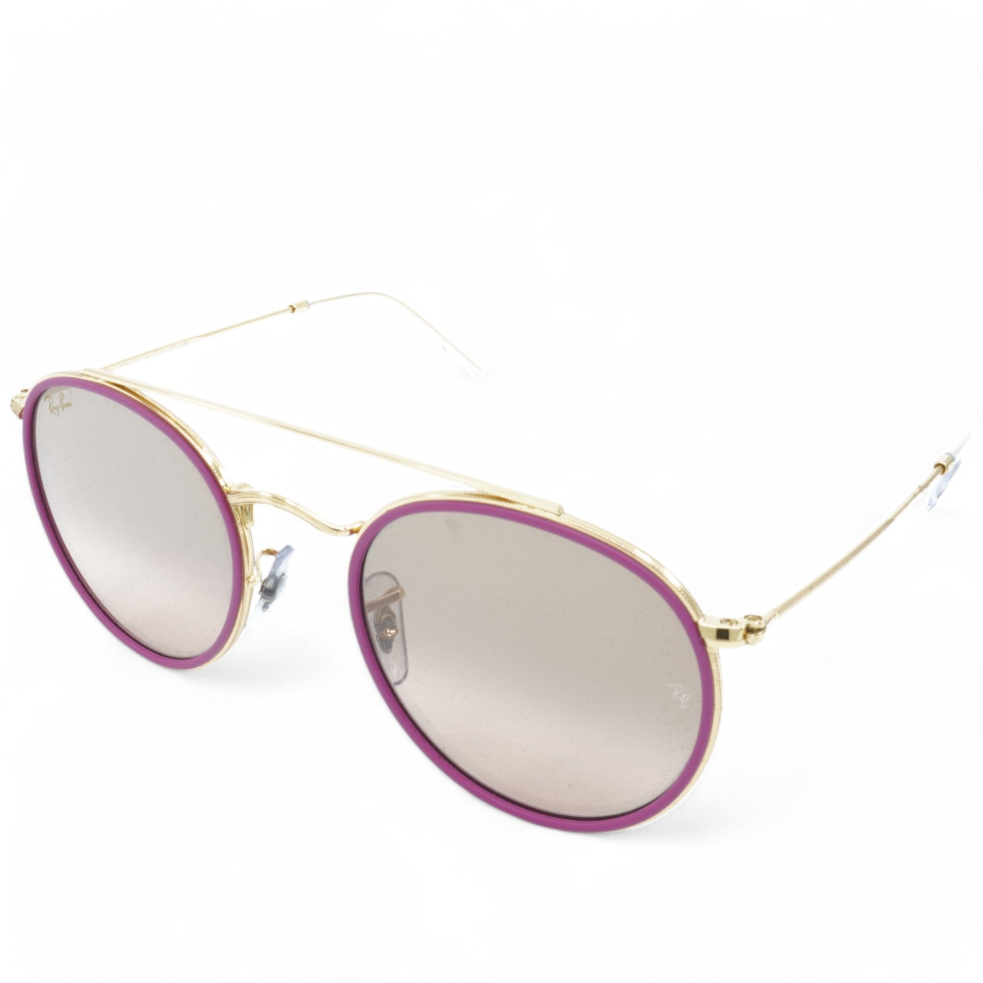 [RB3647N-9237/3E_51] UNISEX RAY-BAN ROUND DOUBLE BRIDGE SUNGLASSES