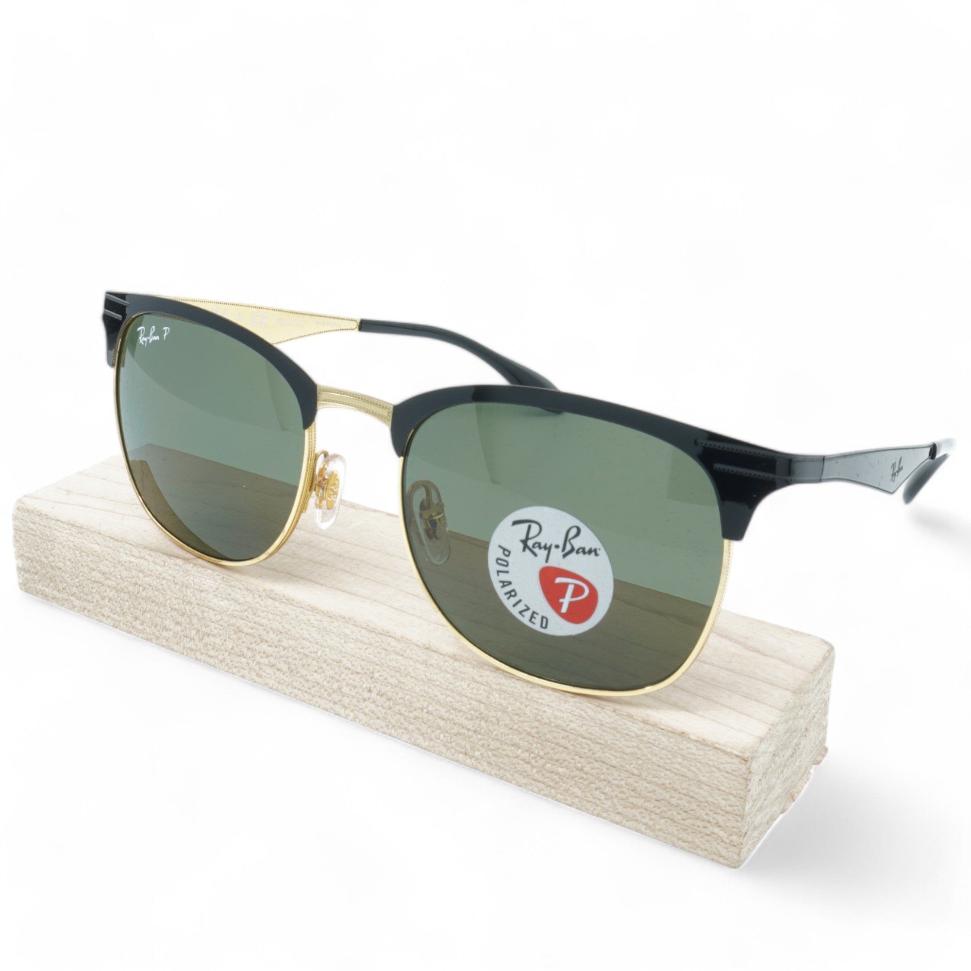 [RB3538-187/9A_53] UNISEX RAY-BAN SQUARE POLARIZED SUNGLASSES