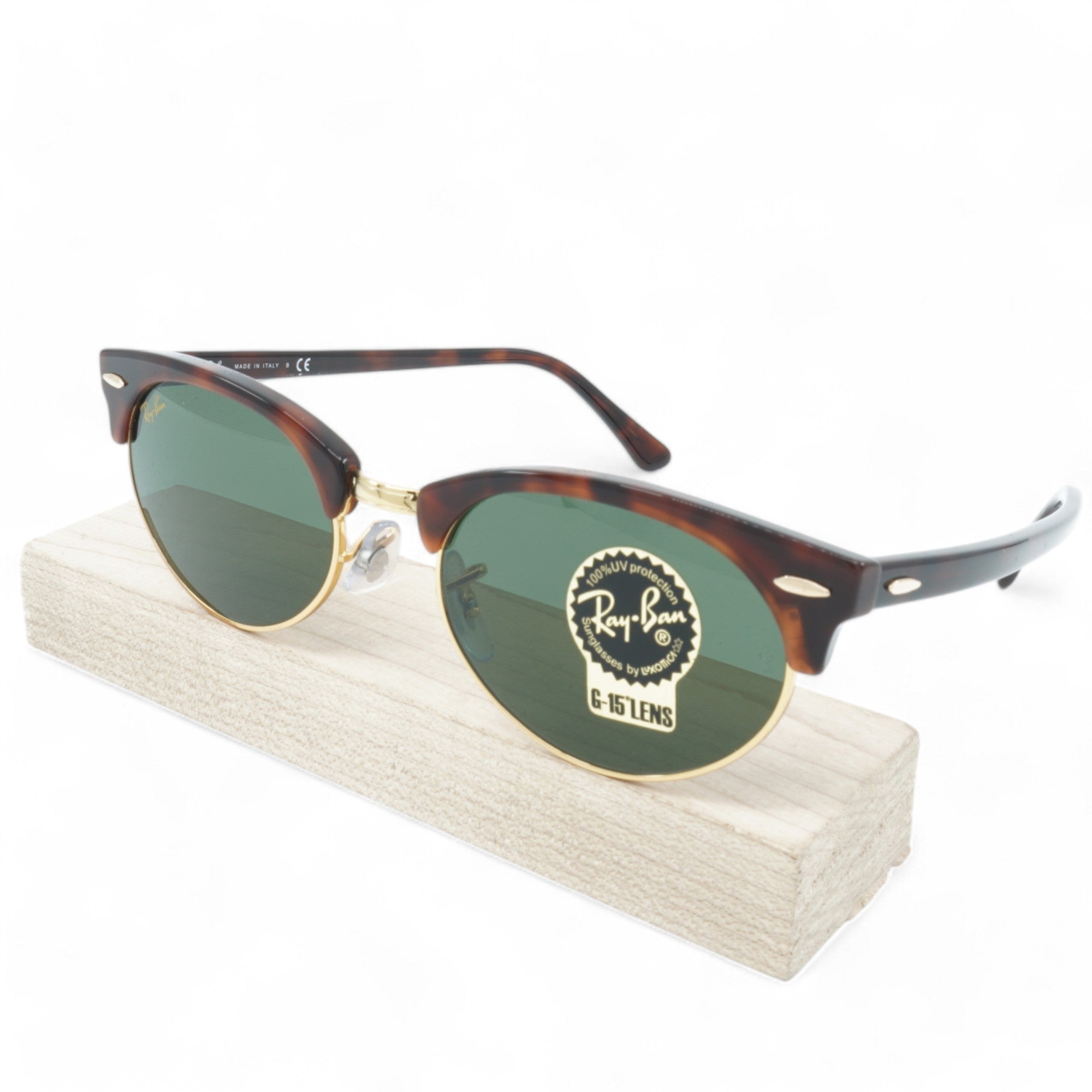 [RB3946-1304/31_52] UNISEX RAY-BAN CLUBMASTER OVAL LEGEND SUNGLASSES