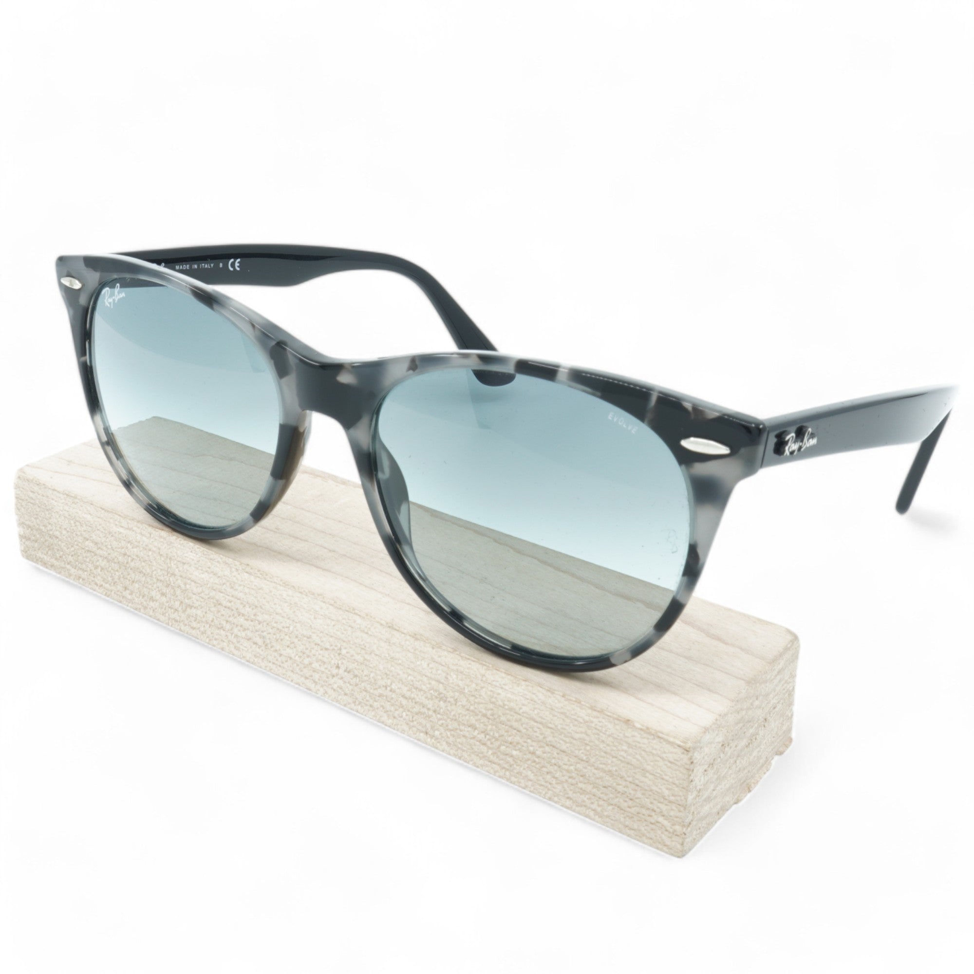 [RB2185-1250/AD_55] UNISEX RAY-BAN WAYFARER II WASHED EVOLVE SUNGLASSES