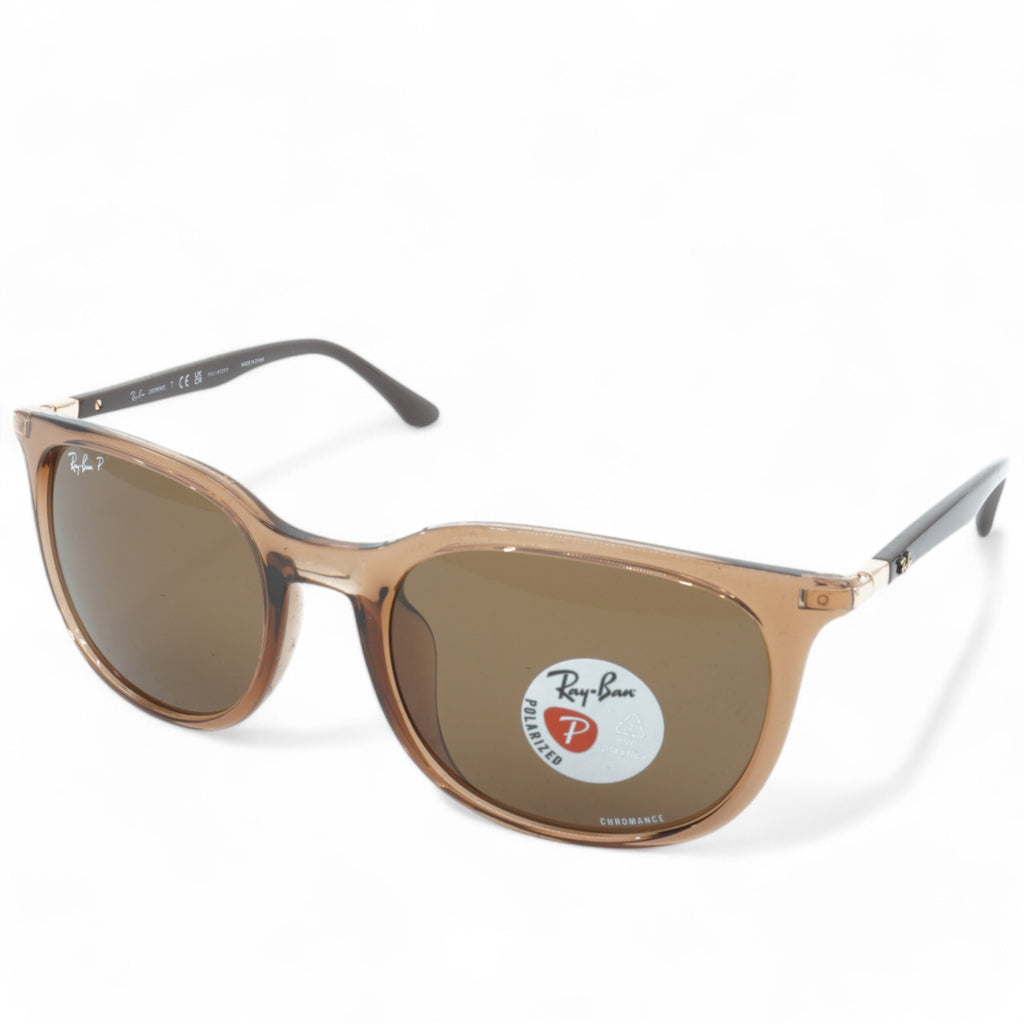 [RB4386F-6652/AN_55] UNISEX RAY-BAN SQUARE POLARIZED SUNGLASSES