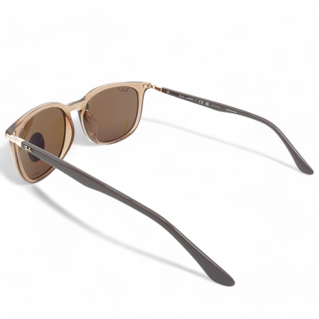 [RB4386F-6652/AN_55] UNISEX RAY-BAN SQUARE POLARIZED SUNGLASSES