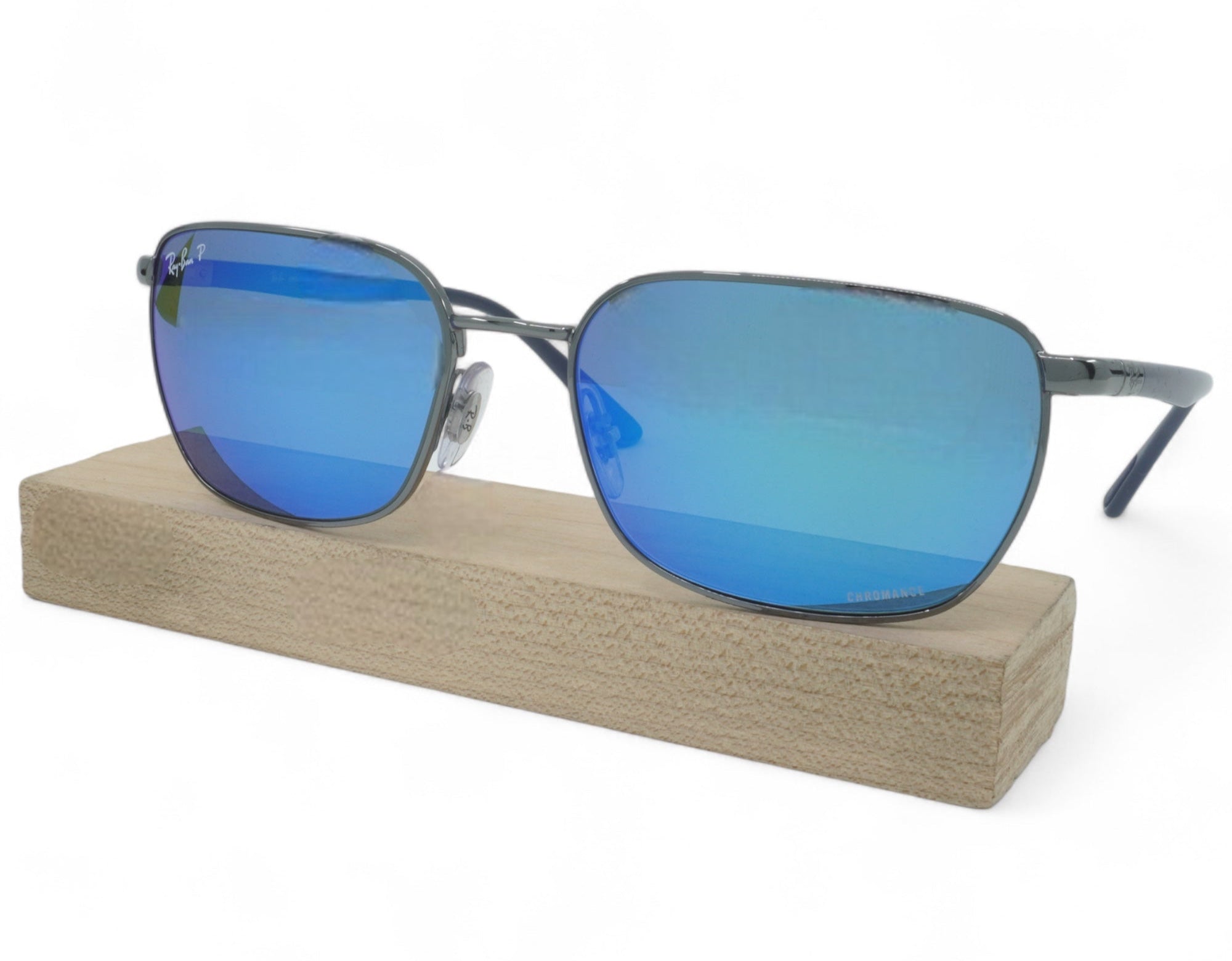 [RB3684CH-004/4L_58] Unisex Ray Ban Square Polarized Sunglasses