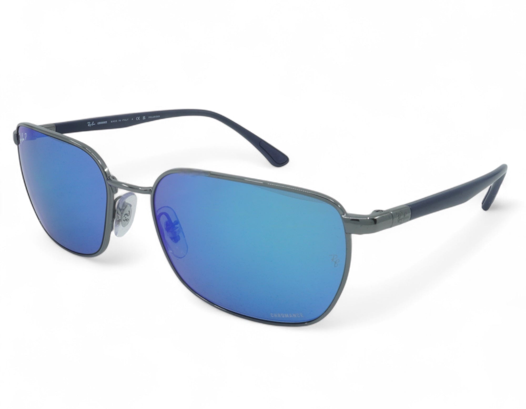 [RB3684CH-004/4L_58] Unisex Ray Ban Square Polarized Sunglasses