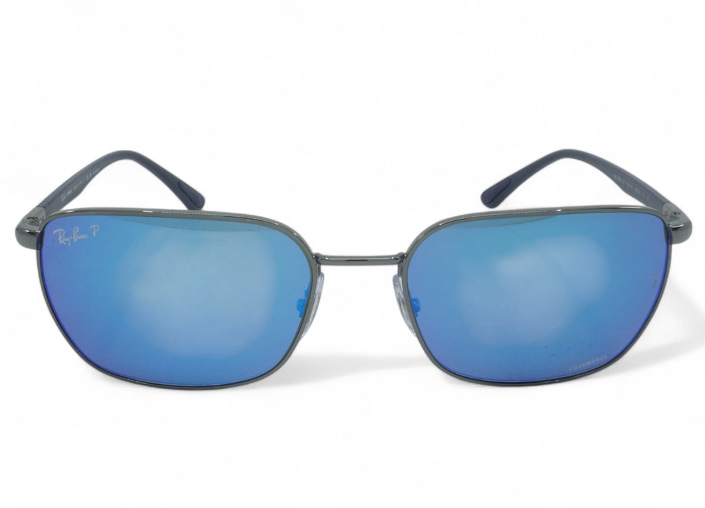 [RB3684CH-004/4L_58] Unisex Ray Ban Square Polarized Sunglasses