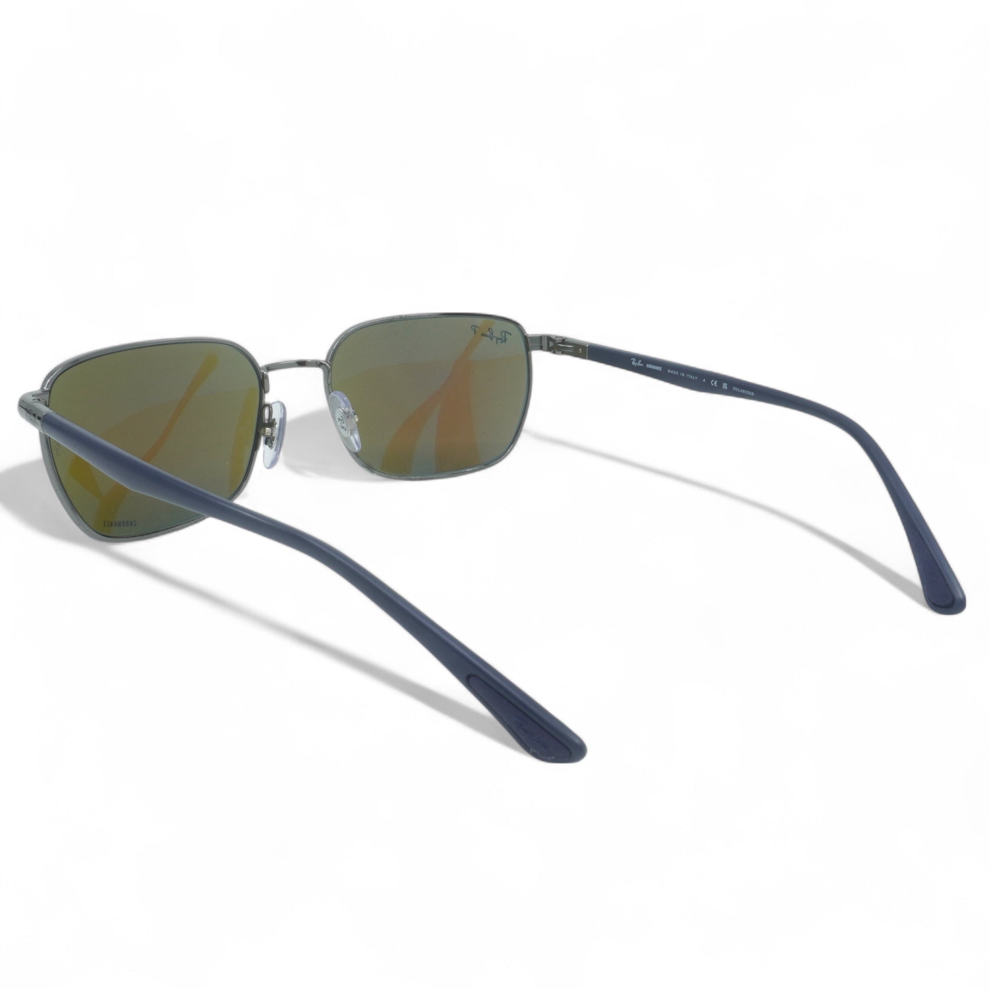 [RB3684CH-004/4L_58] Unisex Ray Ban Square Polarized Sunglasses