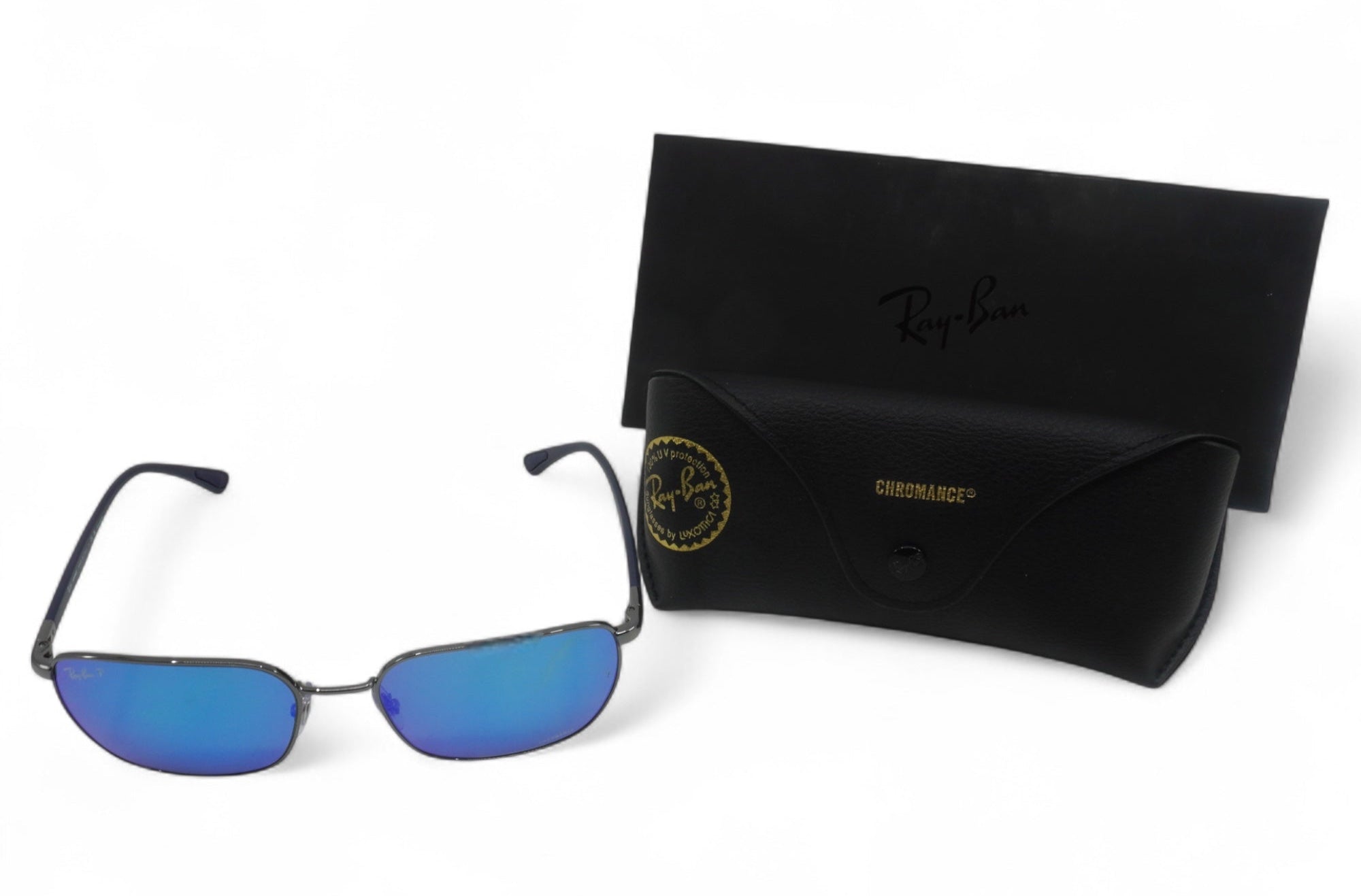 [RB3684CH-004/4L_58] Unisex Ray Ban Square Polarized Sunglasses