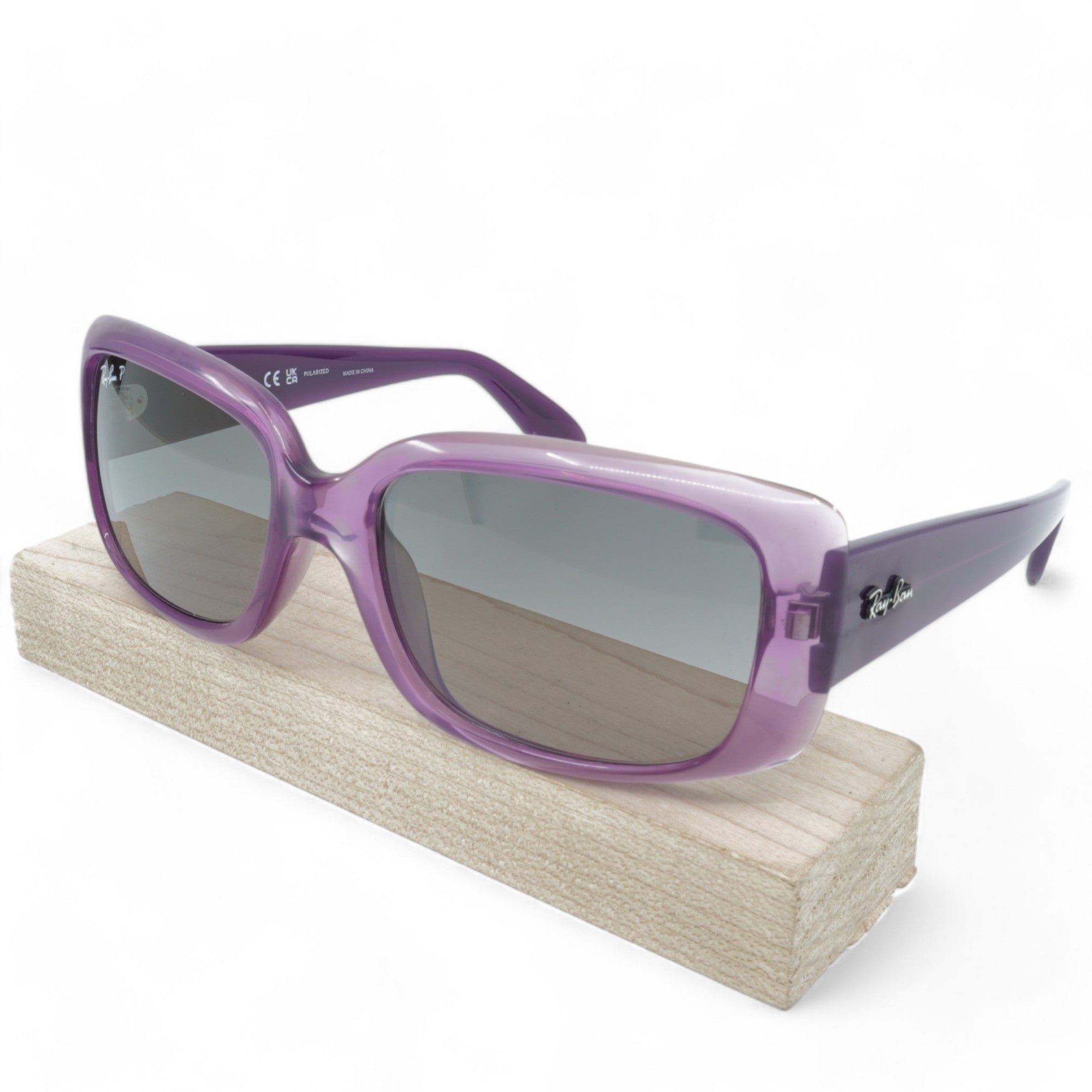 [RB4389-6443/M3_55] UNISEX RAY-BAN PILLOW POLARIZED SUNGLASSES