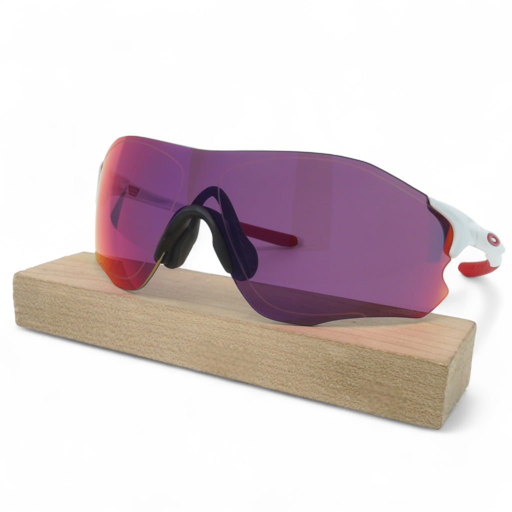 [OO9313-04] Mens Oakley EVZero Path (A) Sunglasses - Polished White/Prizm Road