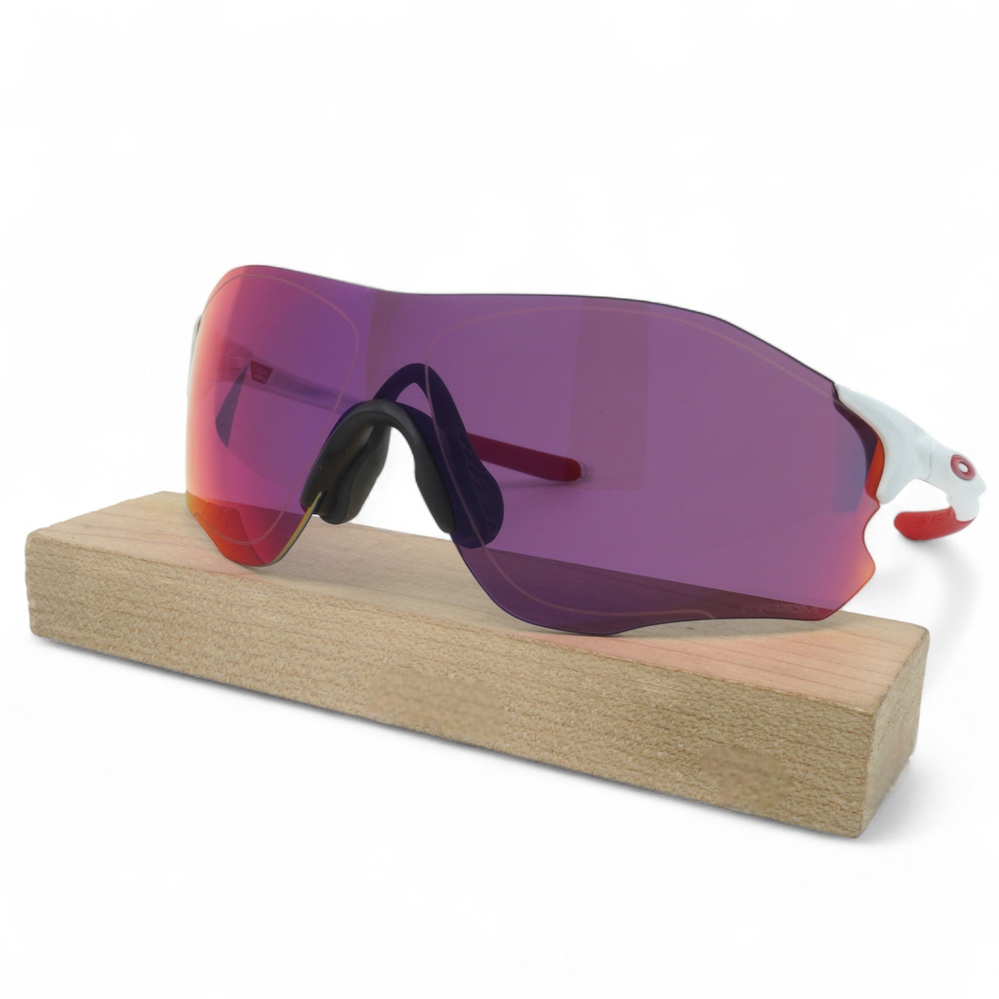 [OO9313-04] Mens Oakley EVZero Path (A) Sunglasses - Polished White/Prizm Road