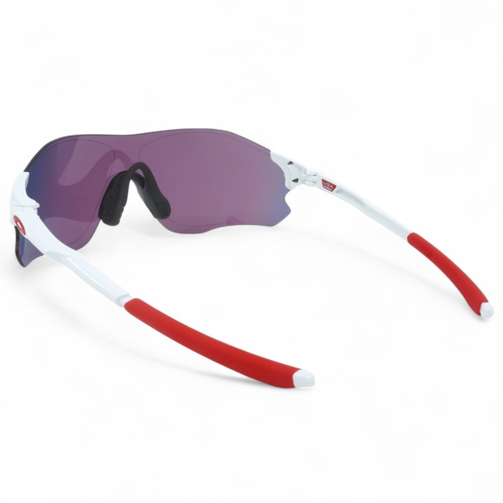 [OO9313-04] Mens Oakley EVZero Path (A) Sunglasses - Polished White/Prizm Road