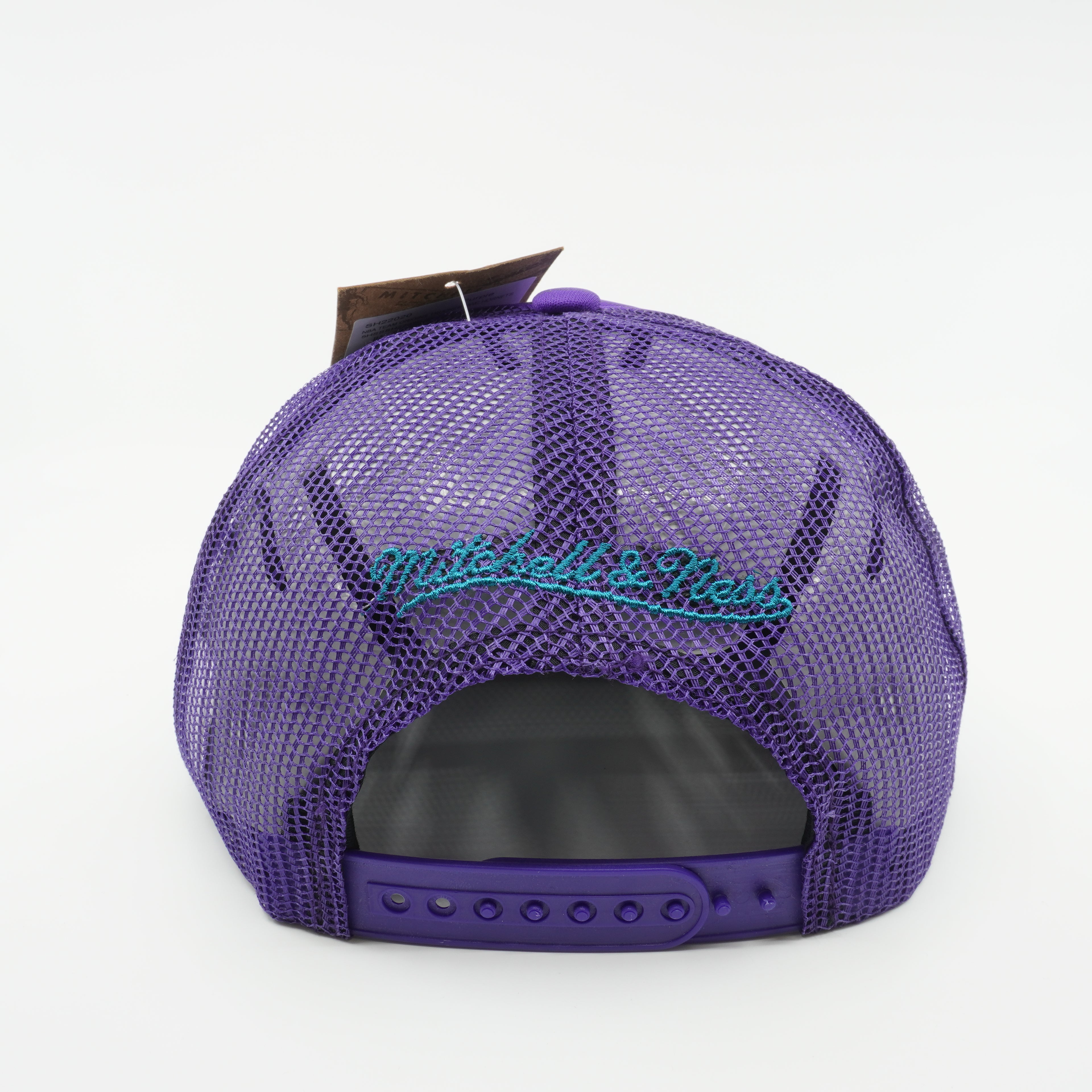Mens Mitchell & Ness NBA Charlotte Hornets TEAM ORIGINS TRUCKER HWC HORNETS