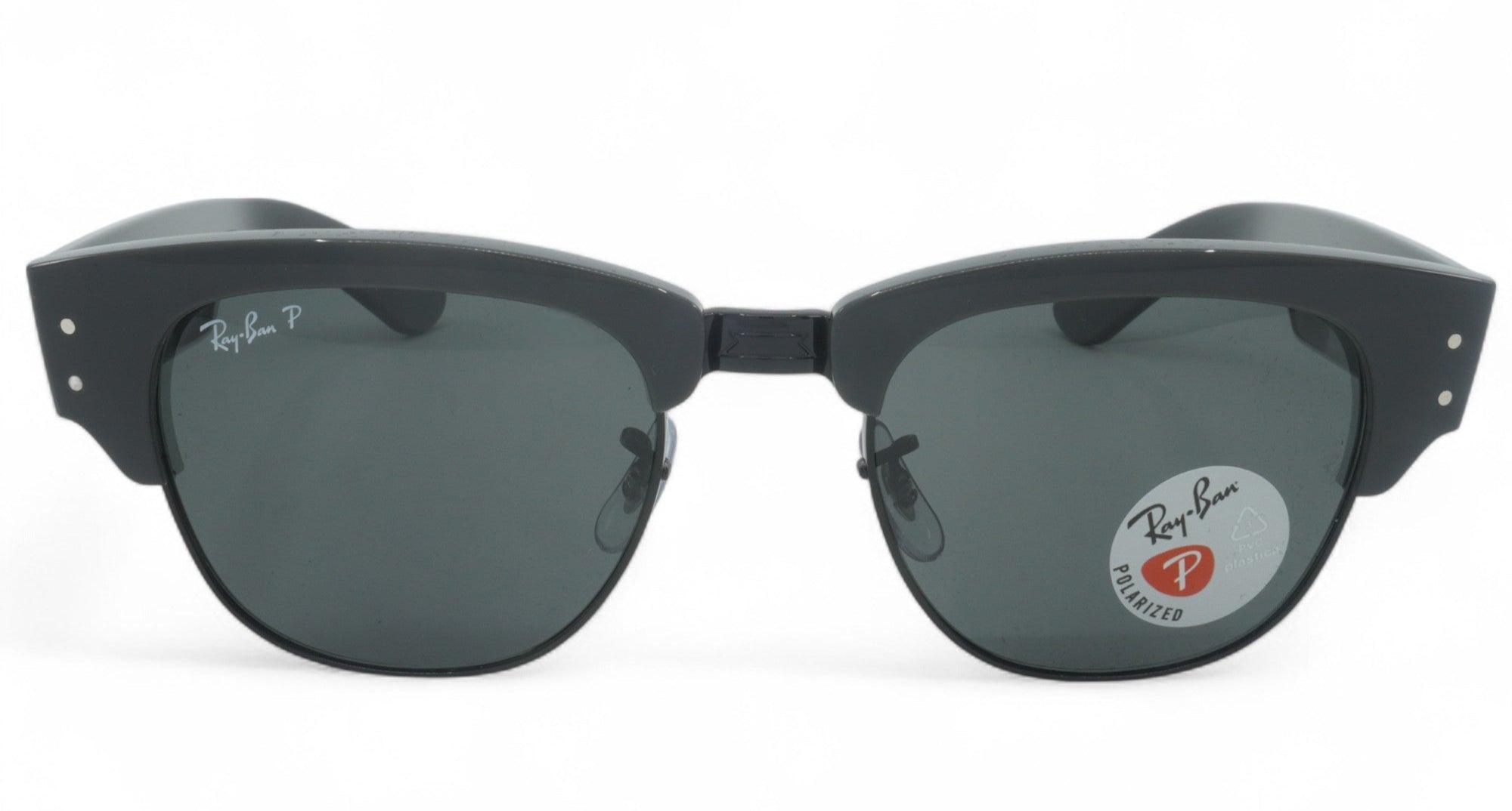 [RB0316S-136748_53] Unisex Ray Ban Mega Clubmaster Polarized Sunglasses