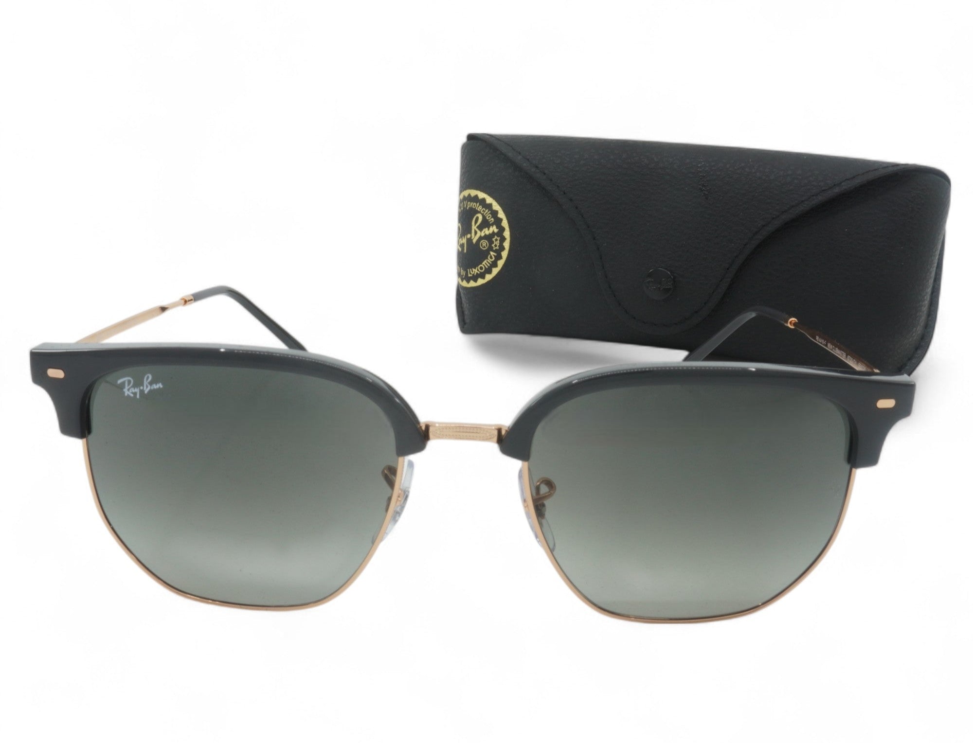 [RB4416F-672071_55] Unisex Ray Ban New Clubmaster Sunglasses