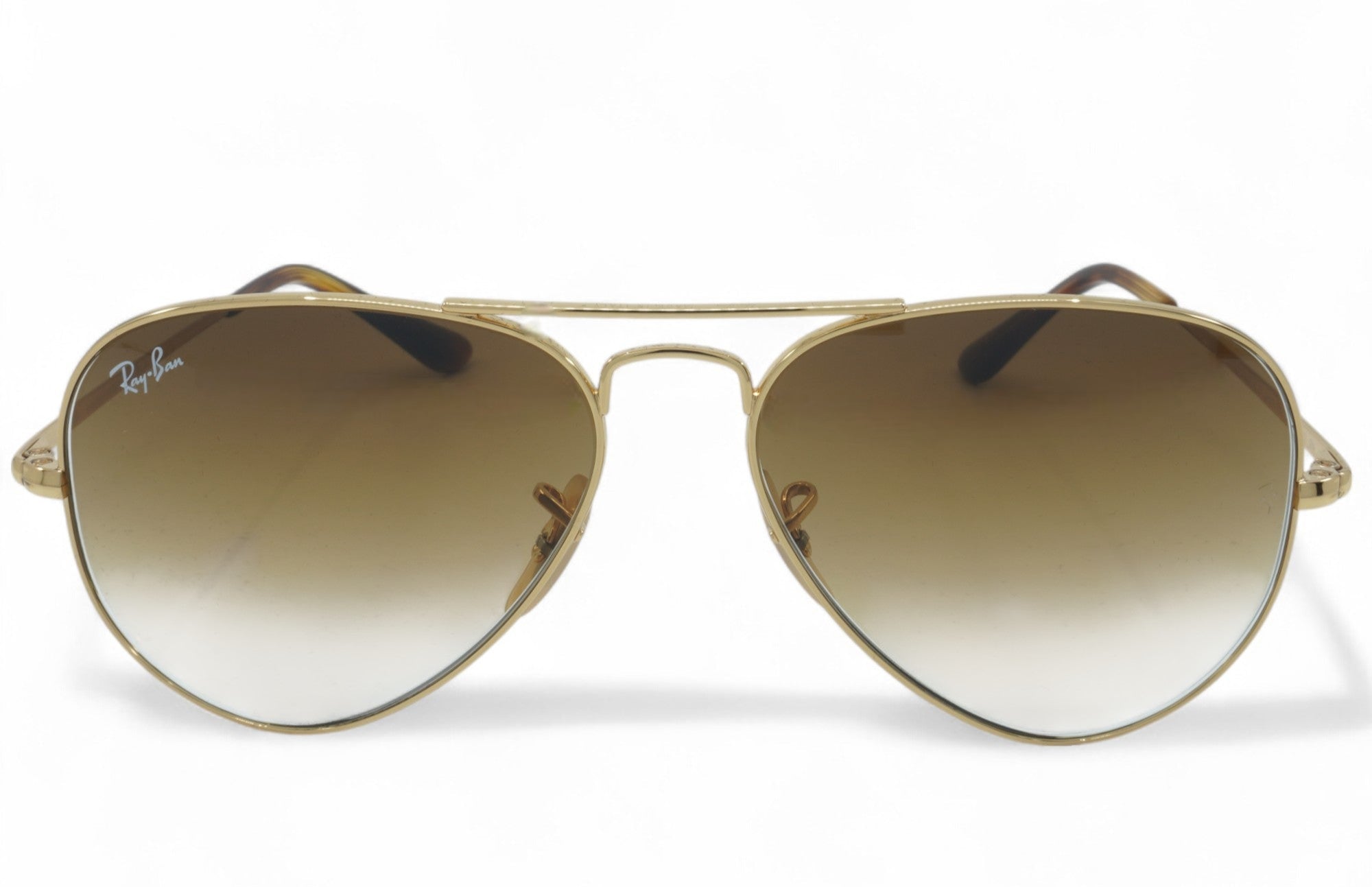 [RB3689-914751_55] Unisex Ray Ban Aviator Metal II Sunglasses