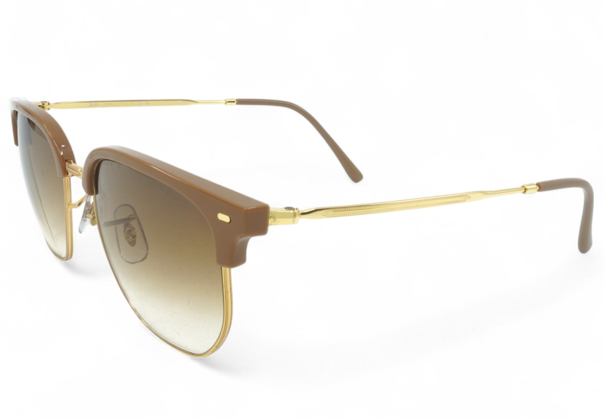 [RB4416F-672151_55] Unisex Ray Ban New Clubmaster Sunglasses