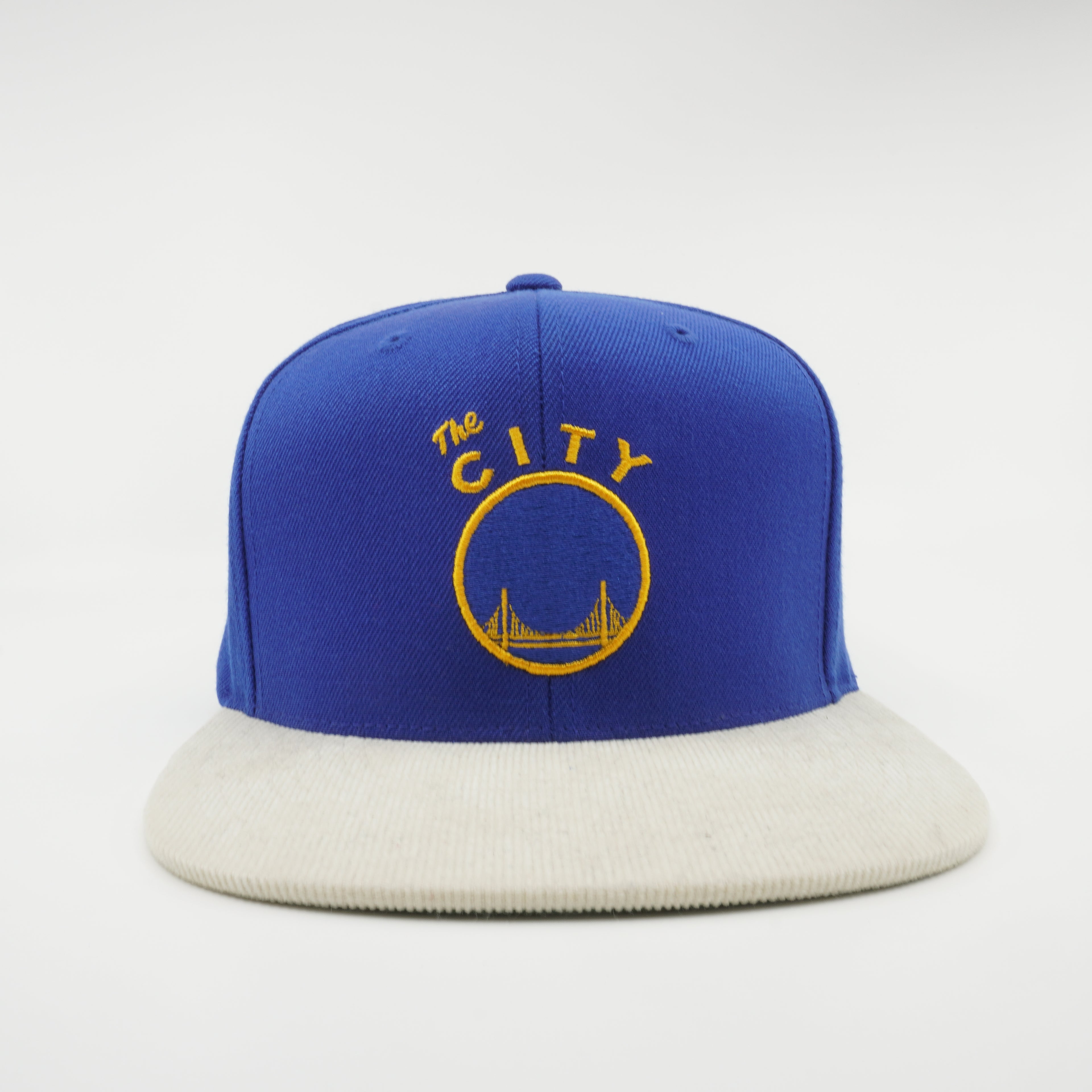 Mens Mitchell & Ness NBA Golden State Warriors Replay Tonal Corduroy 2T Snapback