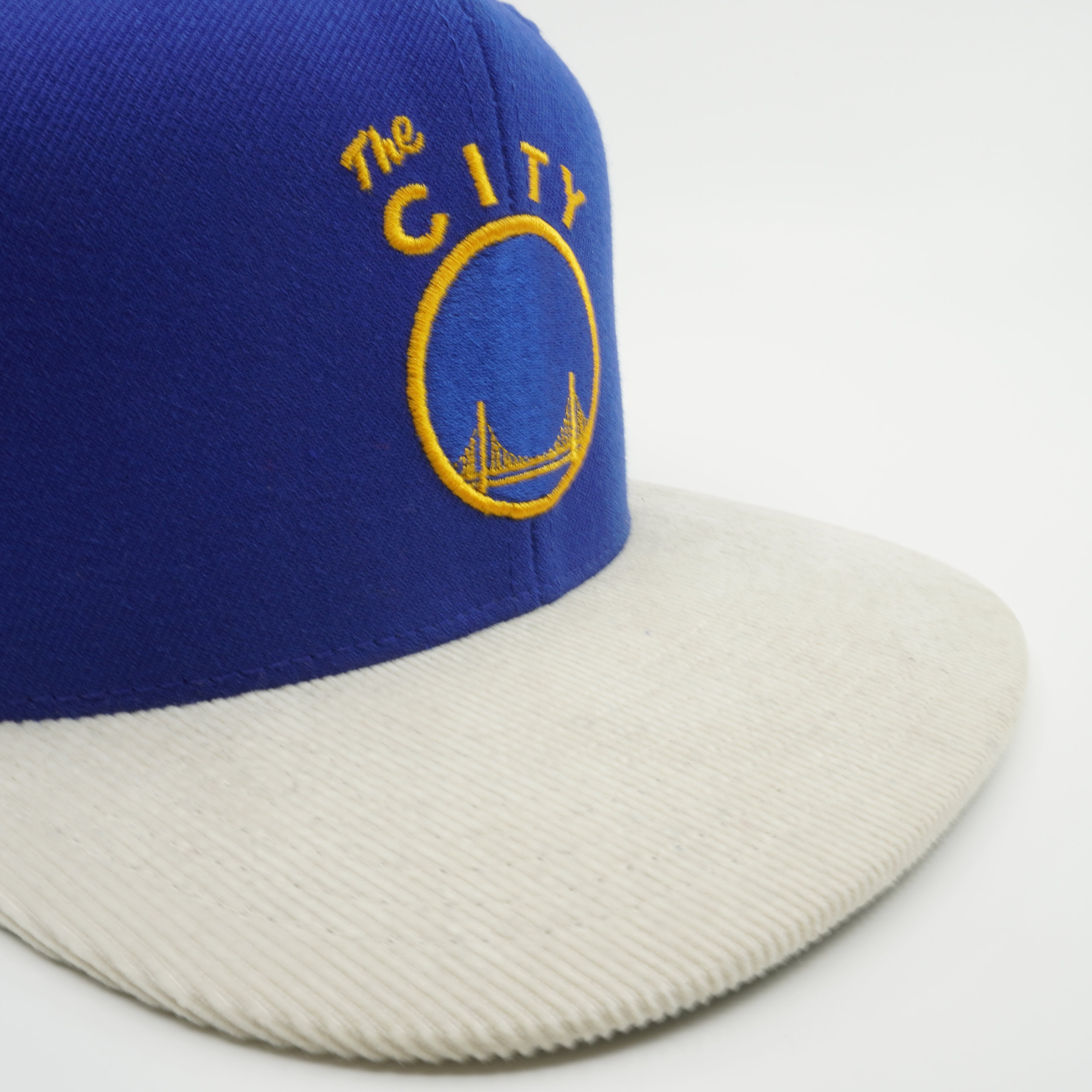 Mens Mitchell & Ness NBA Golden State Warriors Replay Tonal Corduroy 2T Snapback