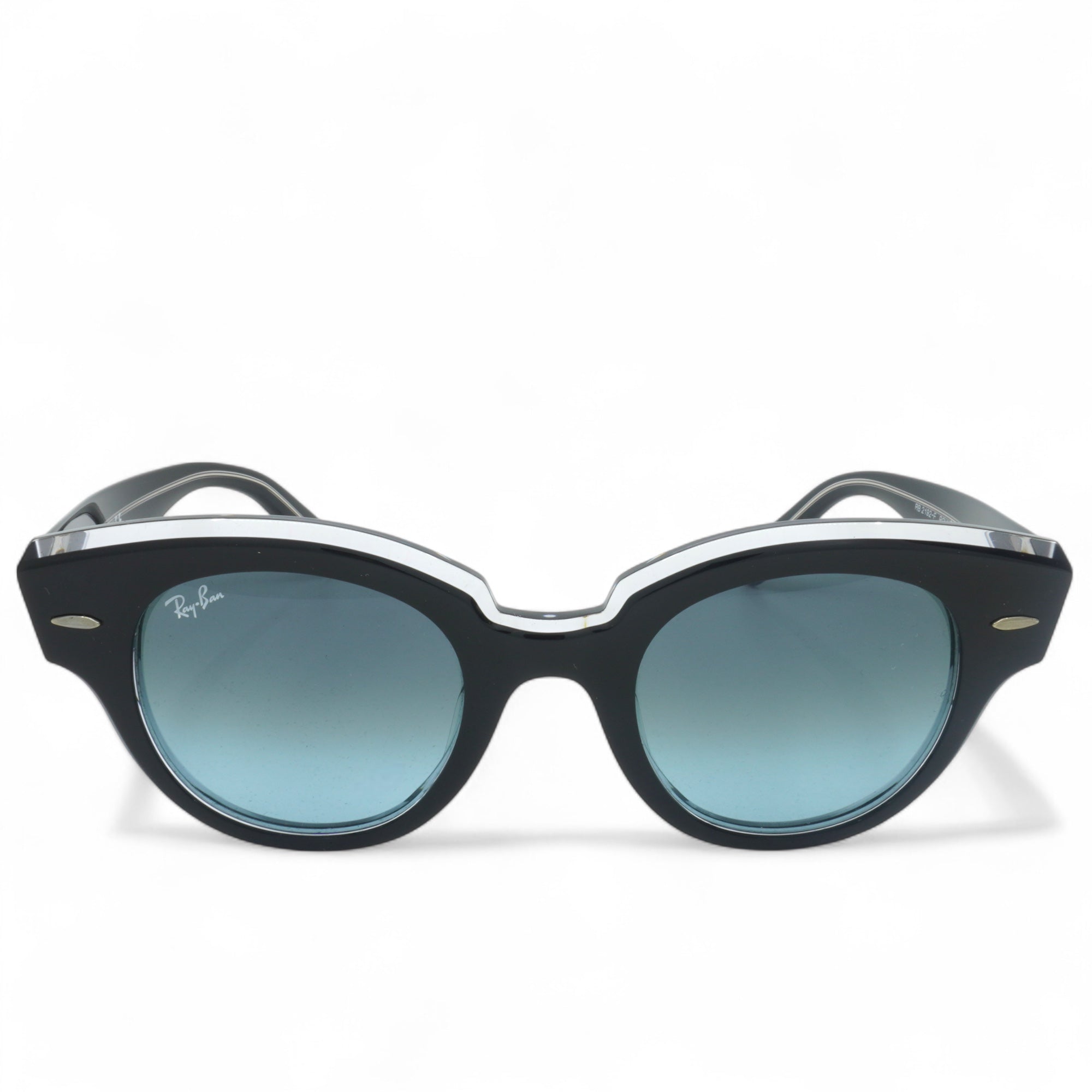 [RB2192F-12943M_47] Unisex Ray Ban Round Sunglasses