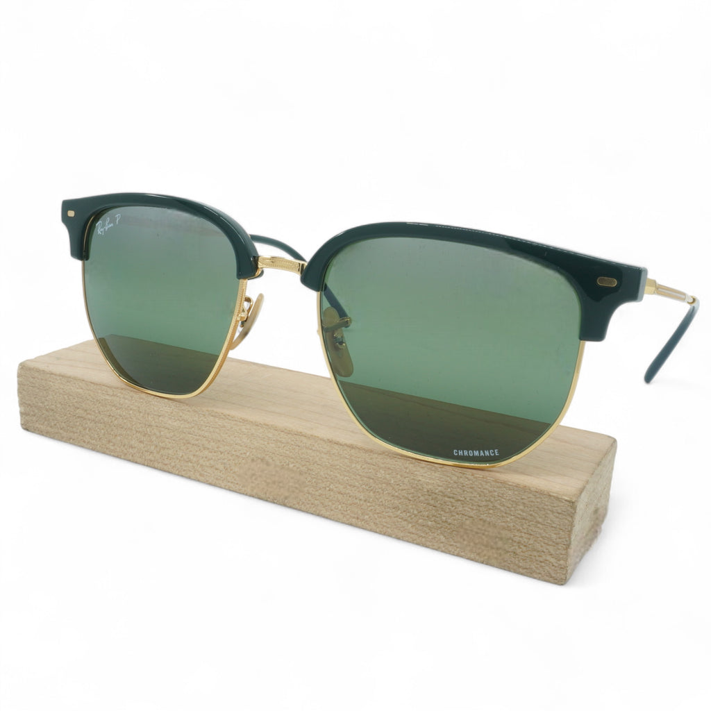 [RB4416F-6655G4_55] Unisex Ray Ban New Clubmaster Polarized Sunglasses