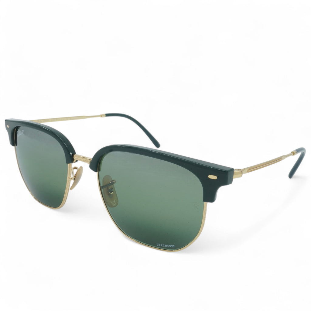 [RB4416F-6655G4_55] Unisex Ray Ban New Clubmaster Polarized Sunglasses