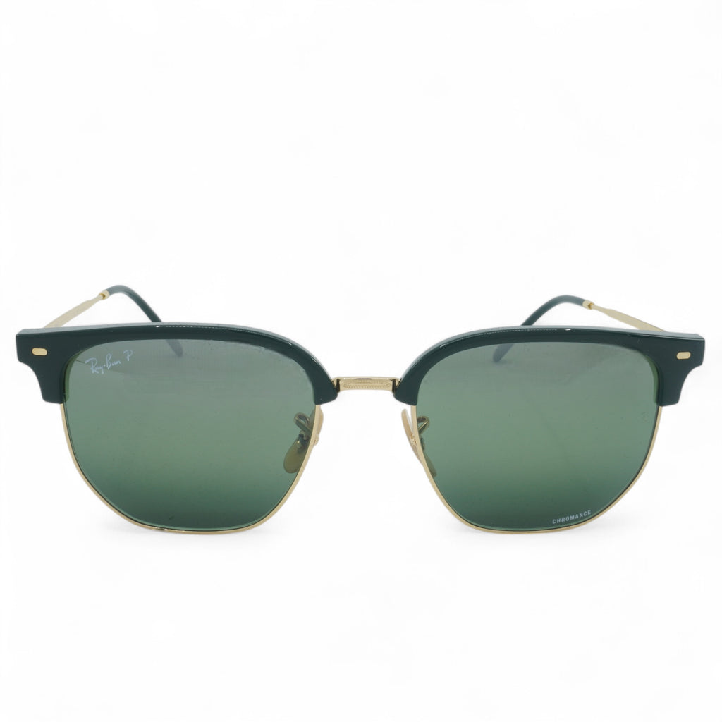 [RB4416F-6655G4_55] Unisex Ray Ban New Clubmaster Polarized Sunglasses