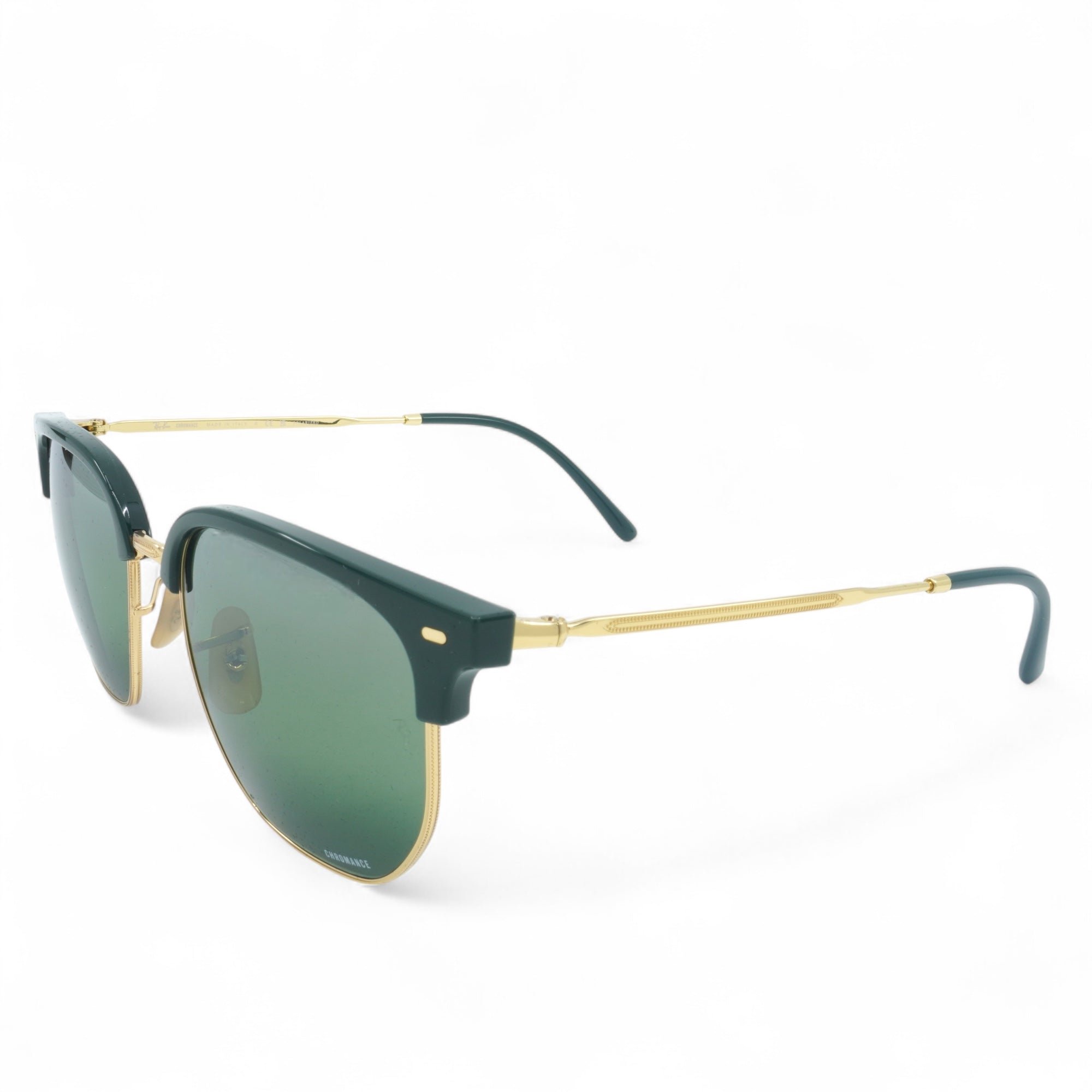 [RB4416F-6655G4_55] Unisex Ray Ban New Clubmaster Polarized Sunglasses