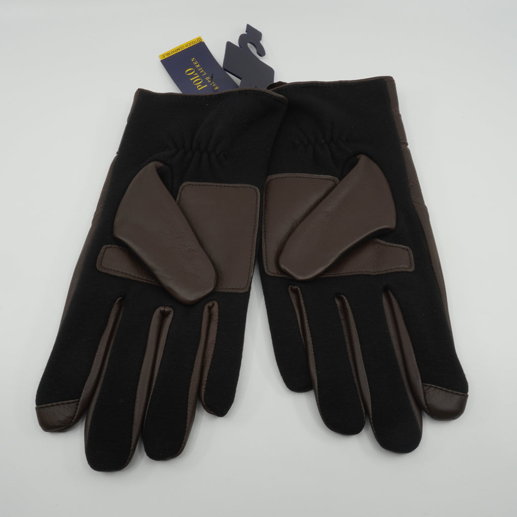 [PG0046-209] Mens Polo Ralph Lauren DIAMOND QUILTED RACING GLOVES