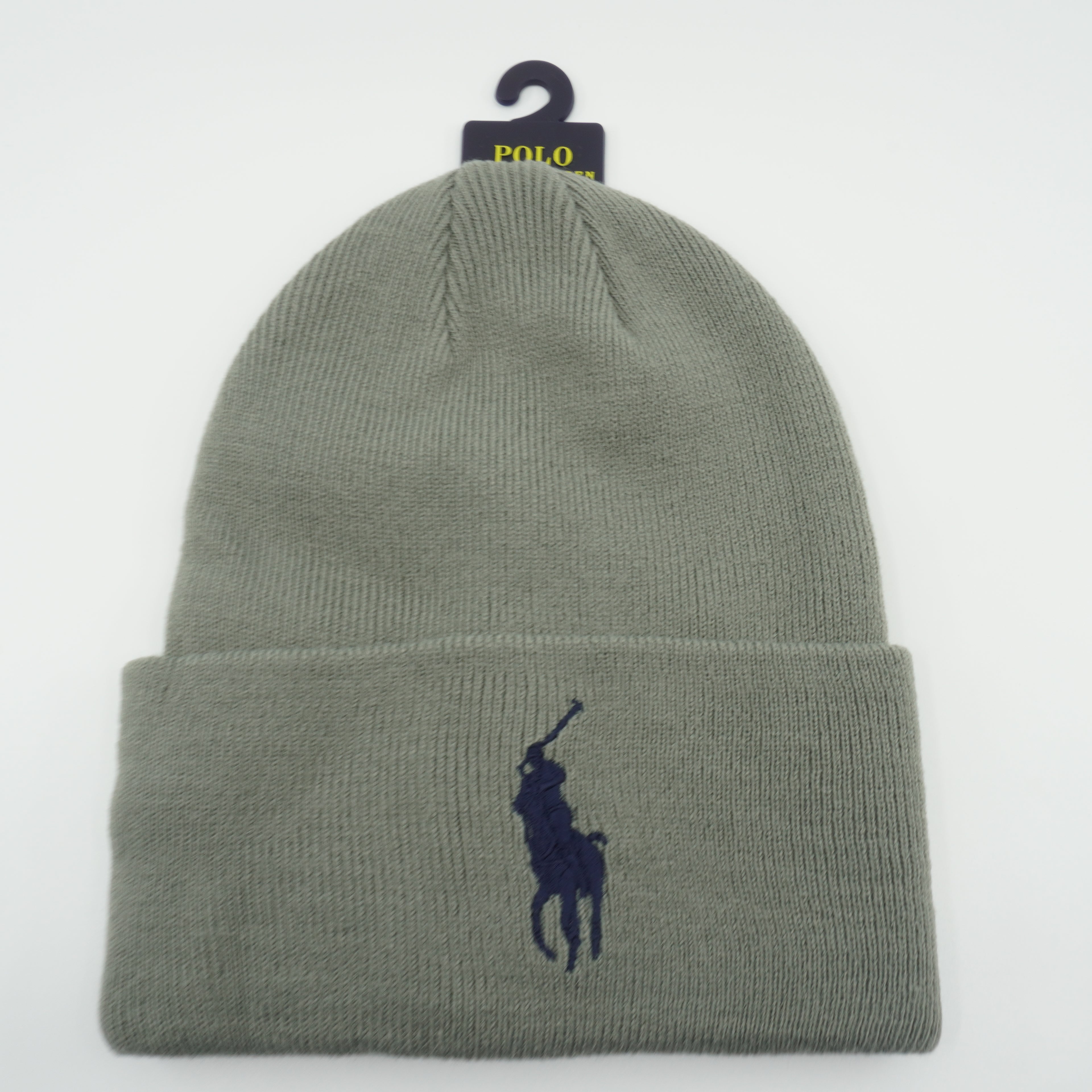 [PC0708-015] Mens Polo Ralph Lauren Big Pony Cuff Hat